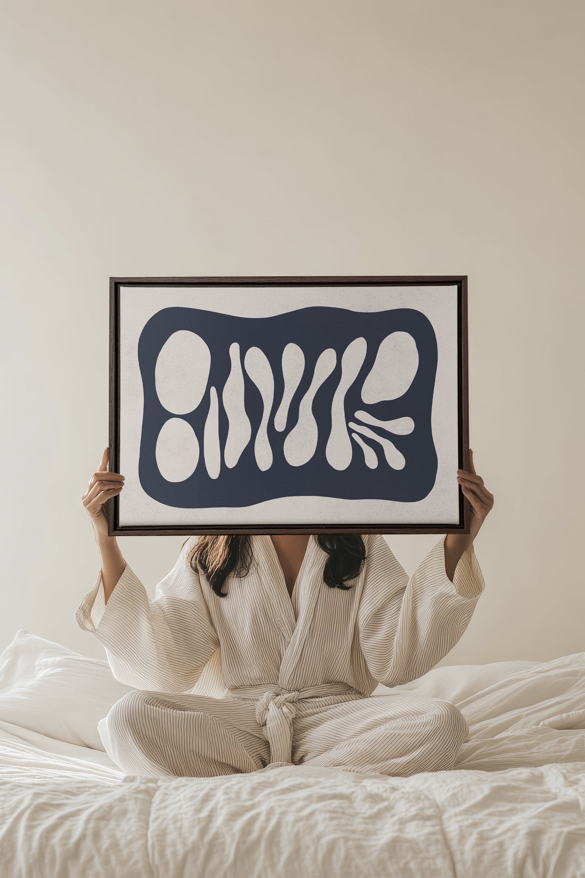 Creative Wave, Stretched Canvas Artwork