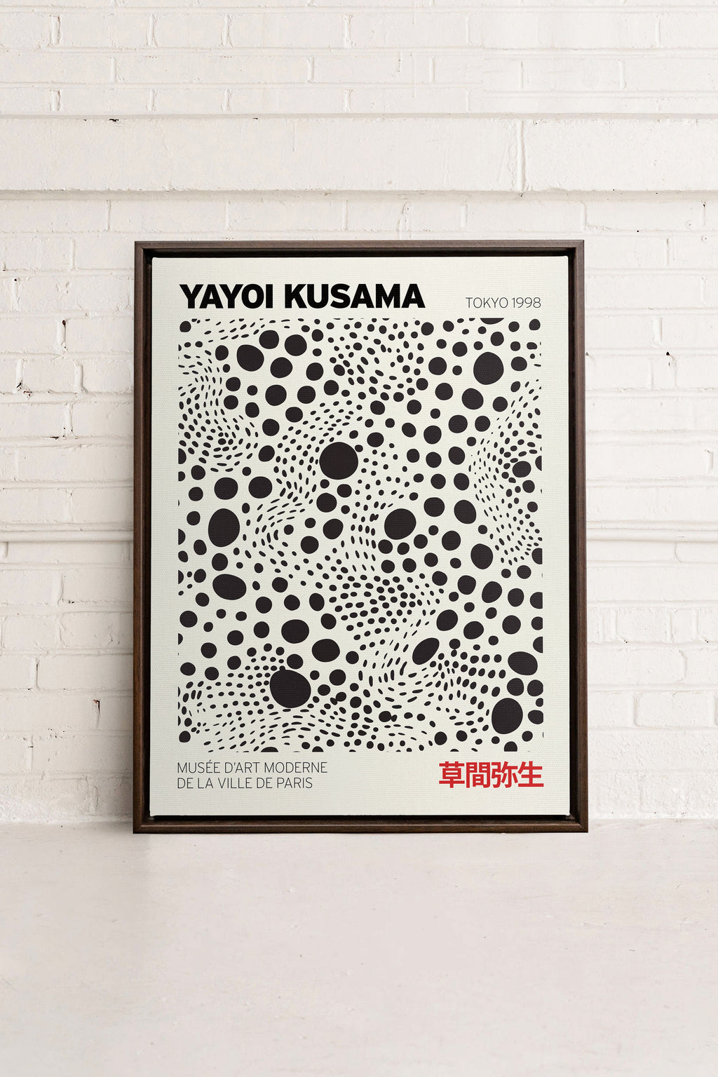 KUSAMA II, Stretched Canvas Artwork