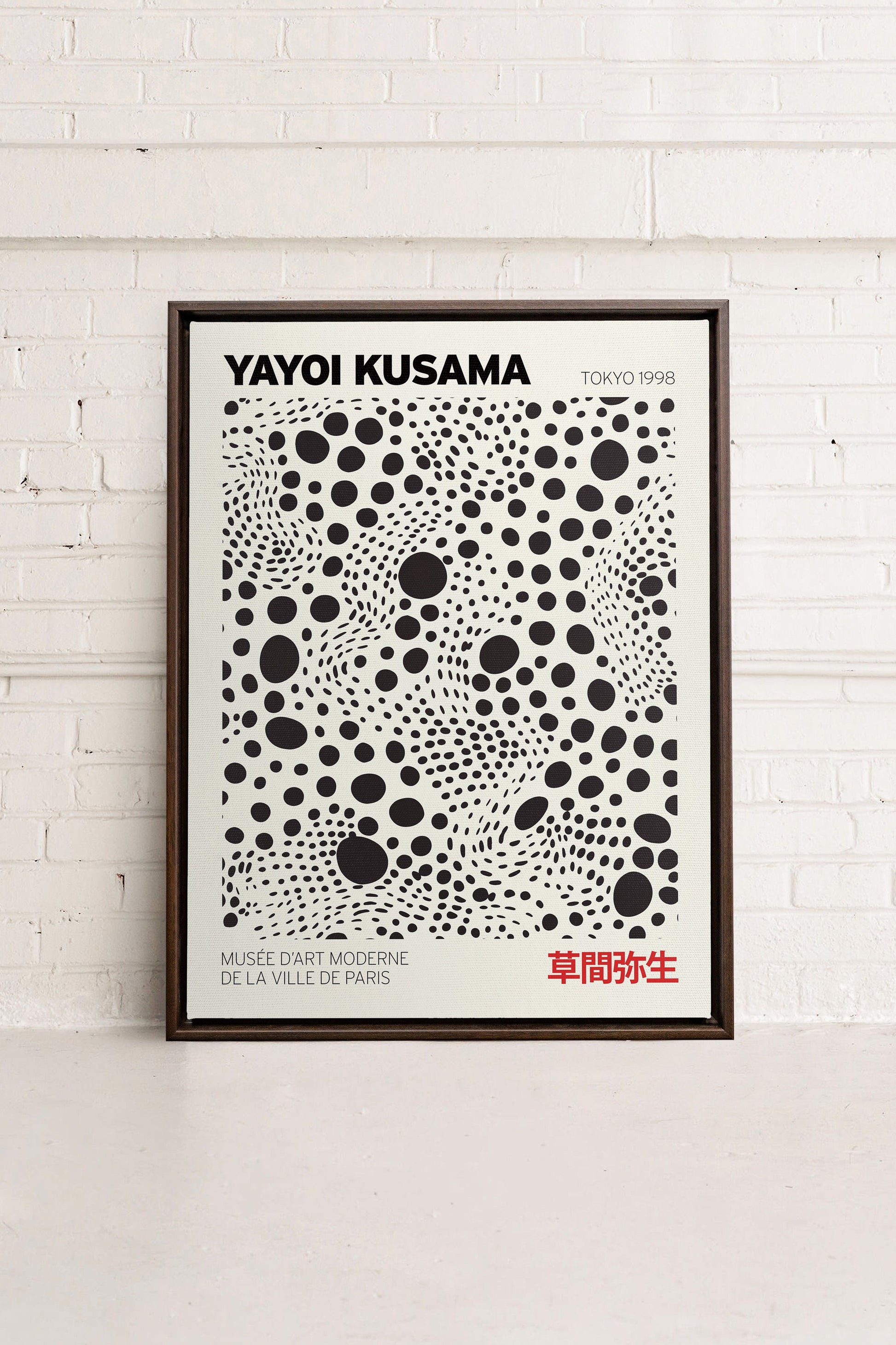 KUSAMA II, Stretched Canvas Artwork