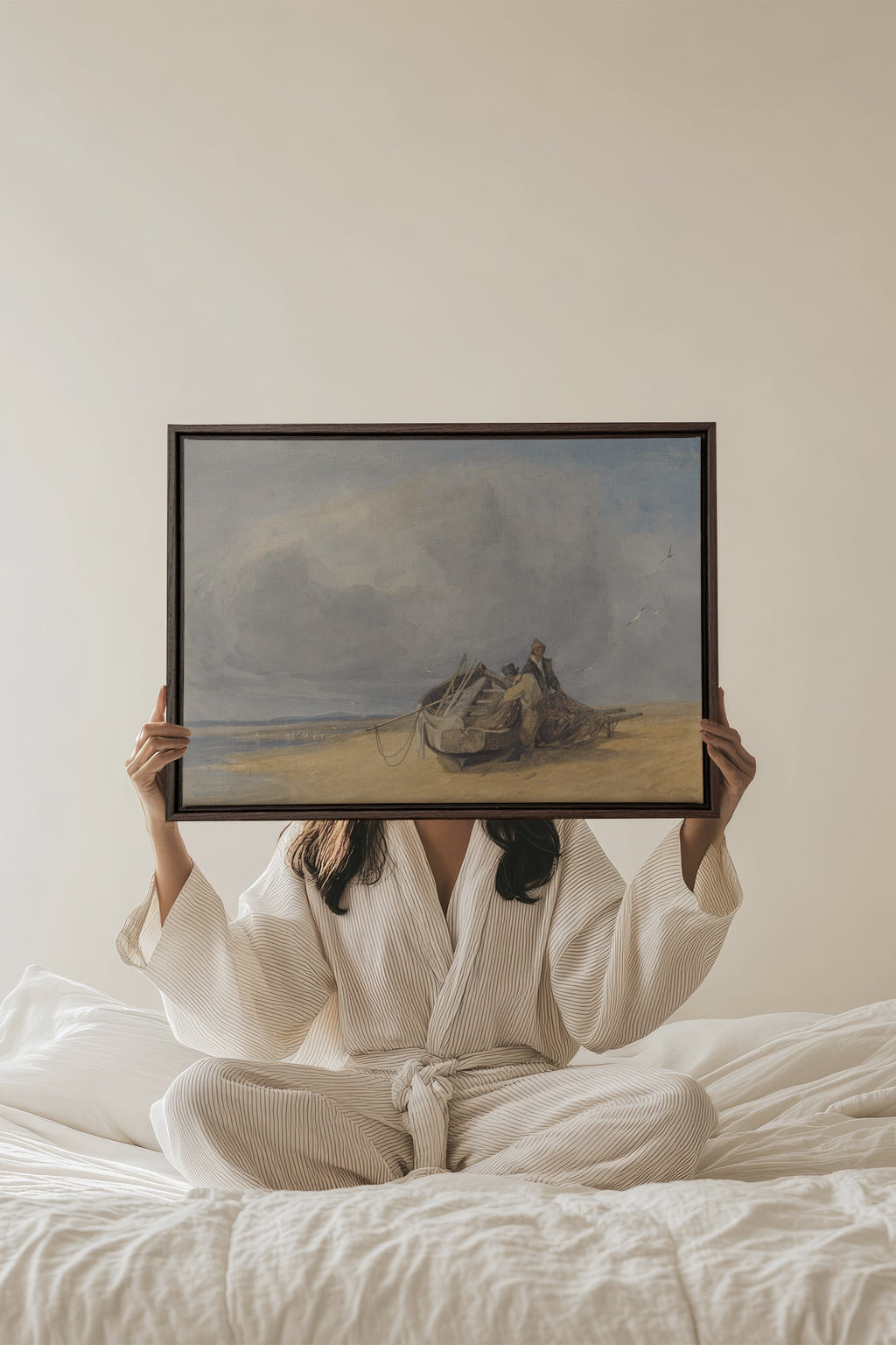 SALT AND SKY, Stretched Canvas Artwork