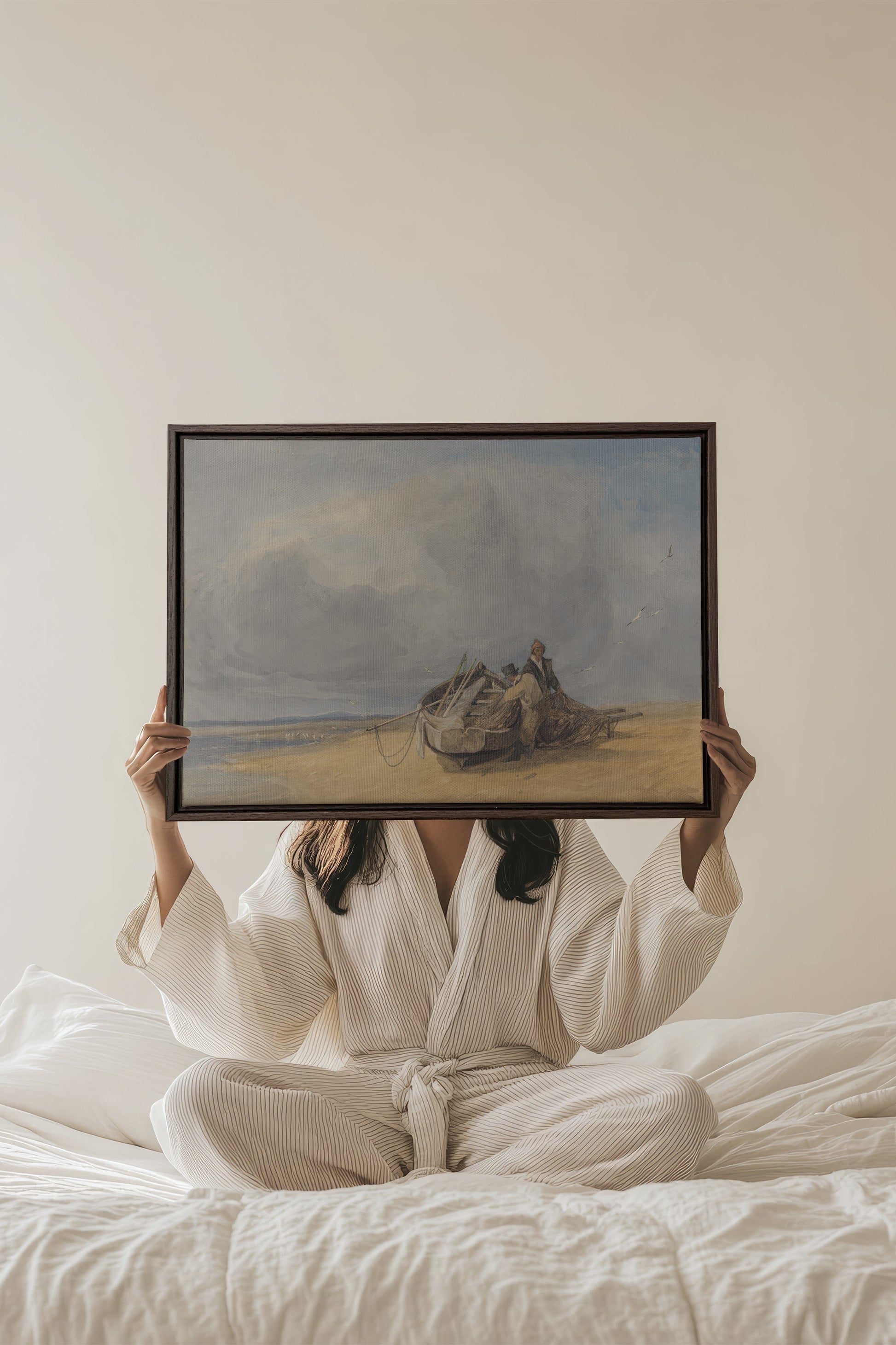 SALT AND SKY, Stretched Canvas Artwork