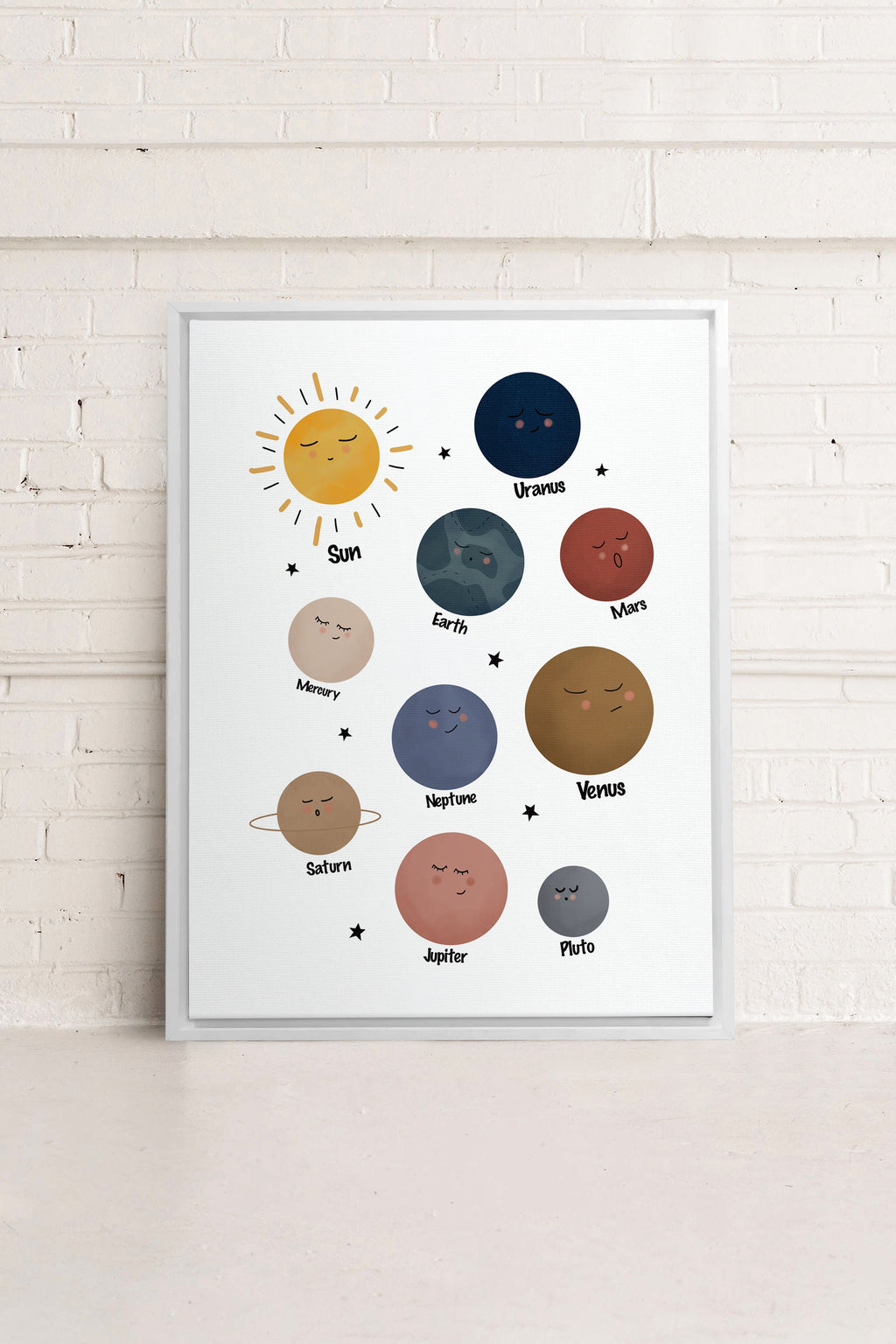 PLANETS, Stretched Canvas Artwork