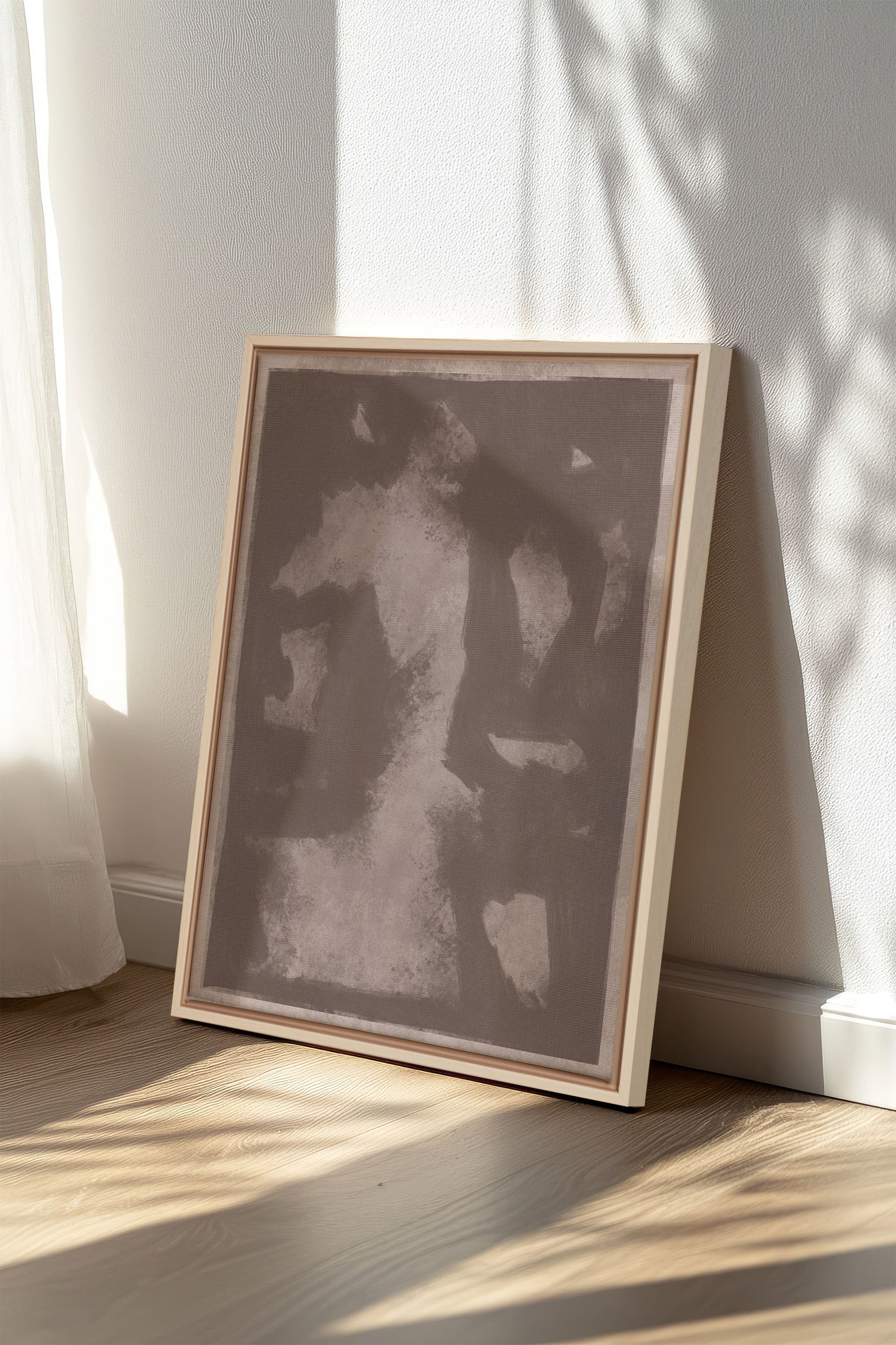 WALL SHADOW, Stretched Canvas Artwork