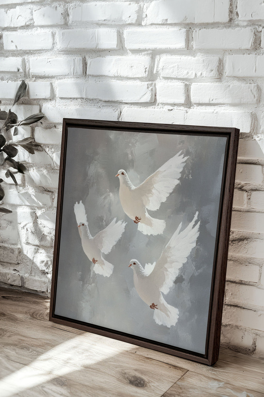 Azure Veil, Stretched Canvas Artwork