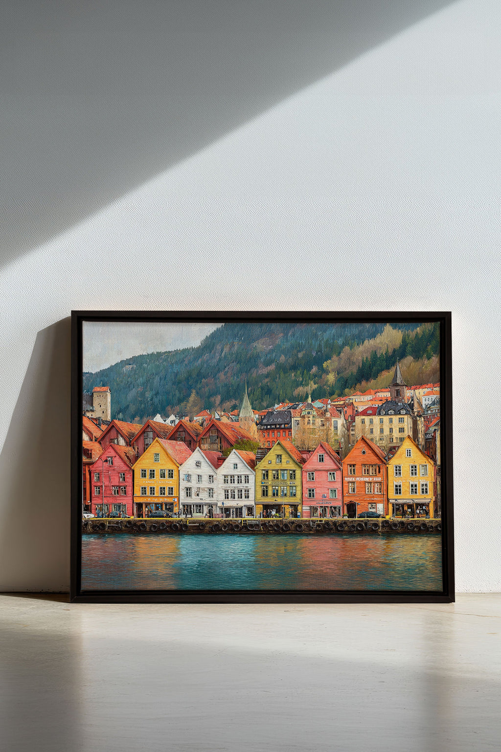 HARBOR COLORS, Stretched Canvas Artwork