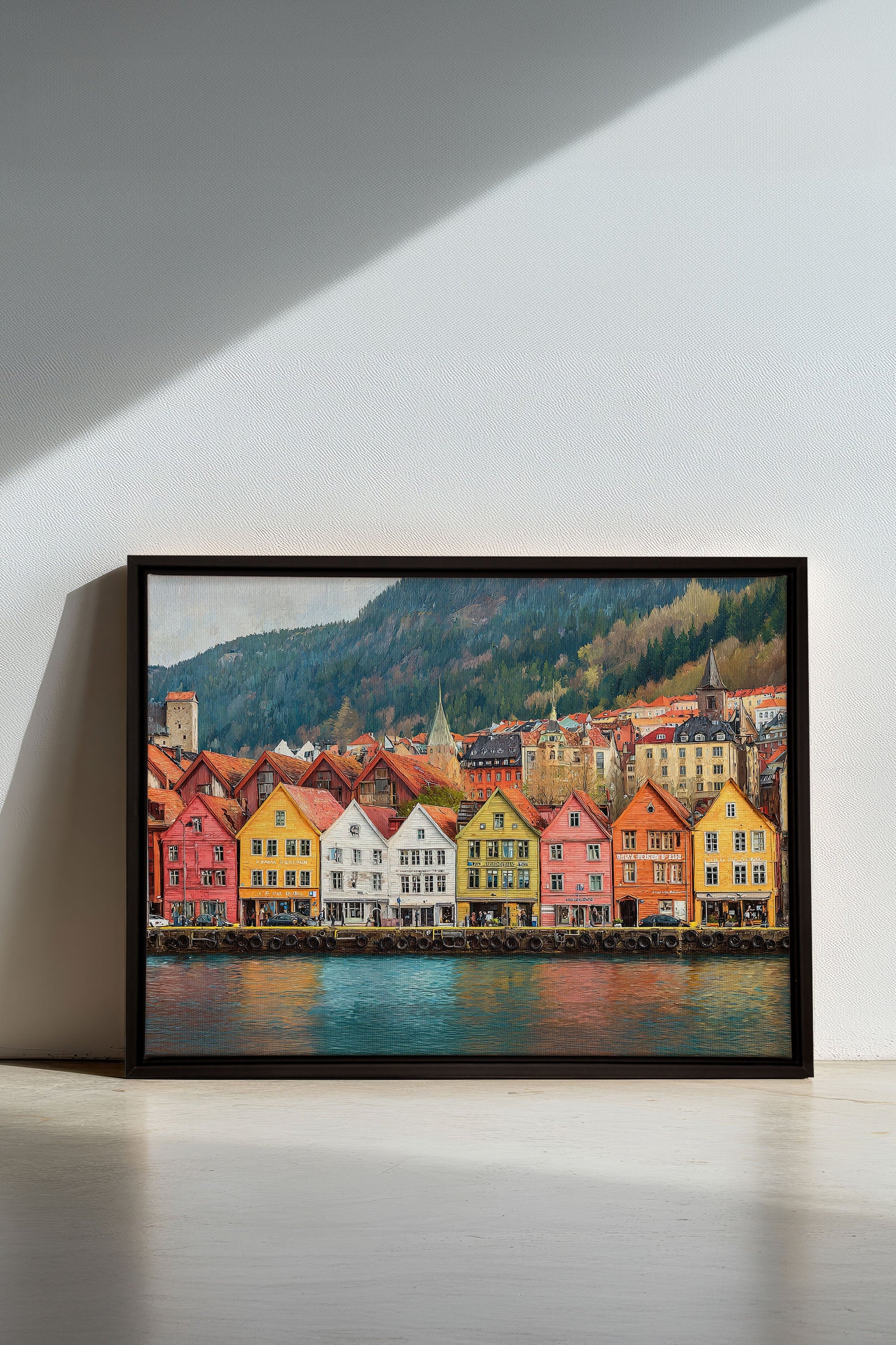 HARBOR COLORS, Stretched Canvas Artwork