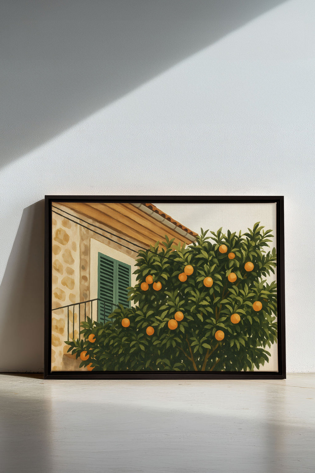 SUMMER IN PROVENCE, Stretched Canvas Artwork