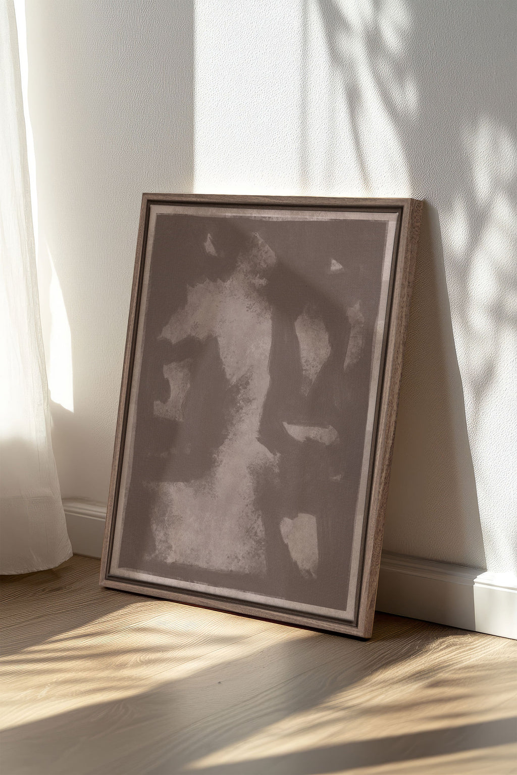 WALL SHADOW, Stretched Canvas Artwork