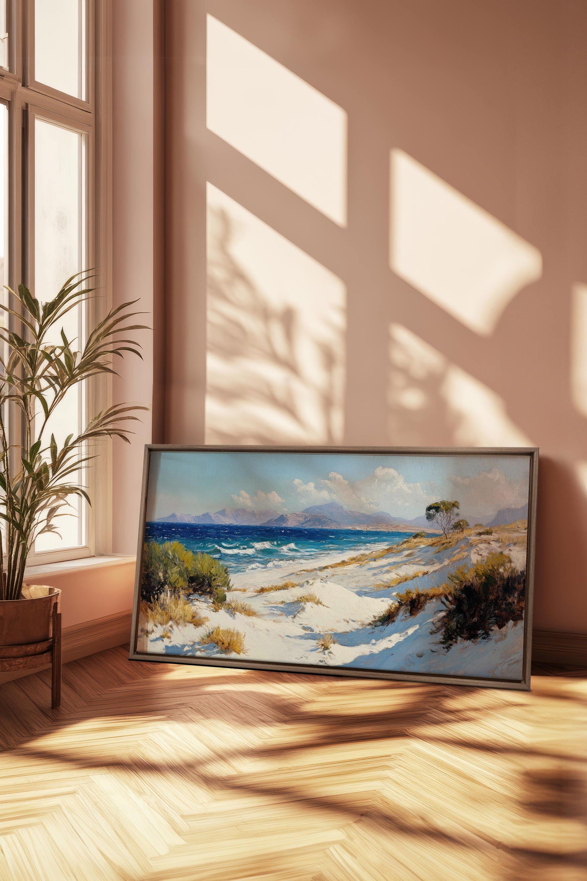 SALTY WINDS, Stretched Canvas Artwork