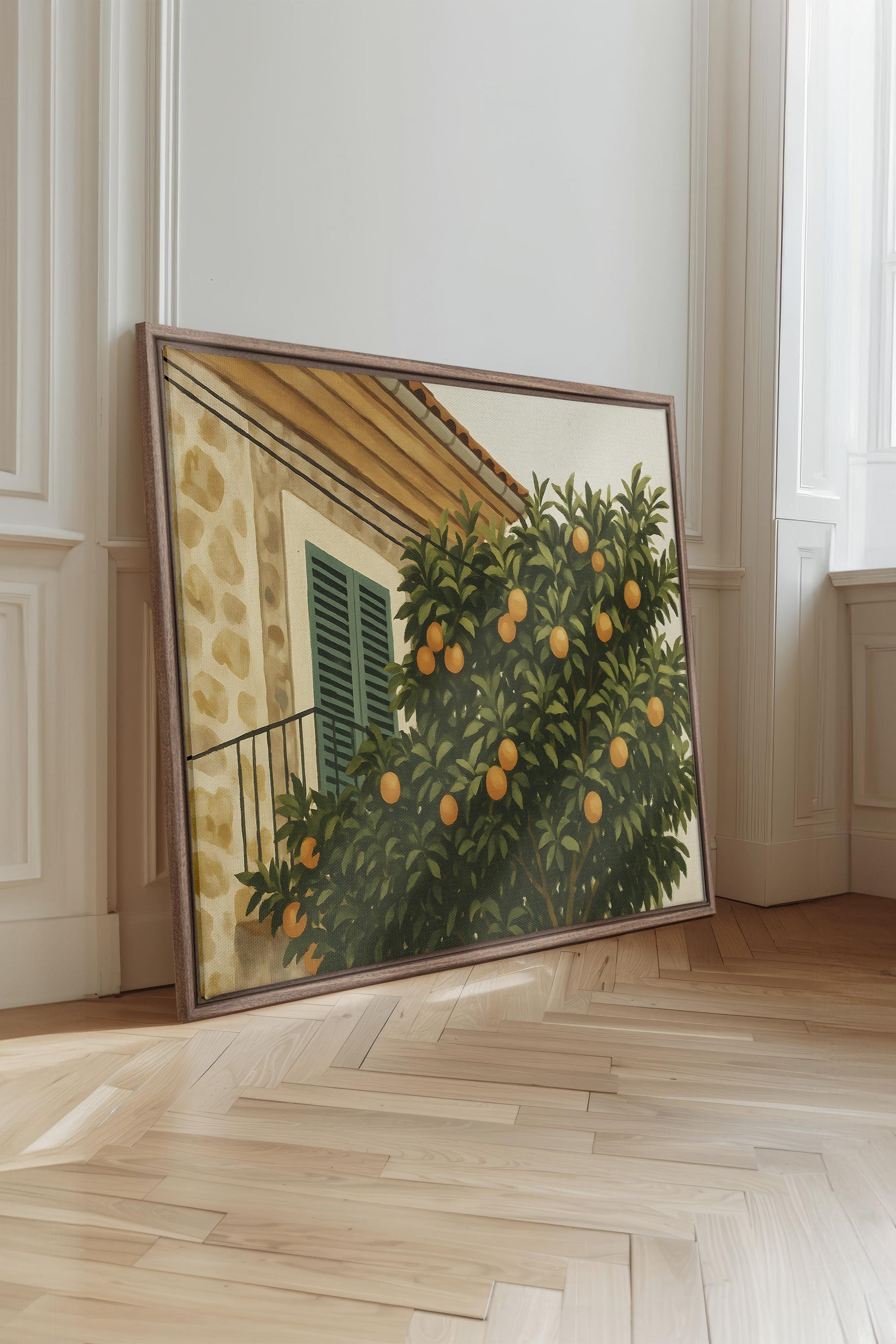 SUMMER IN PROVENCE, Stretched Canvas Artwork