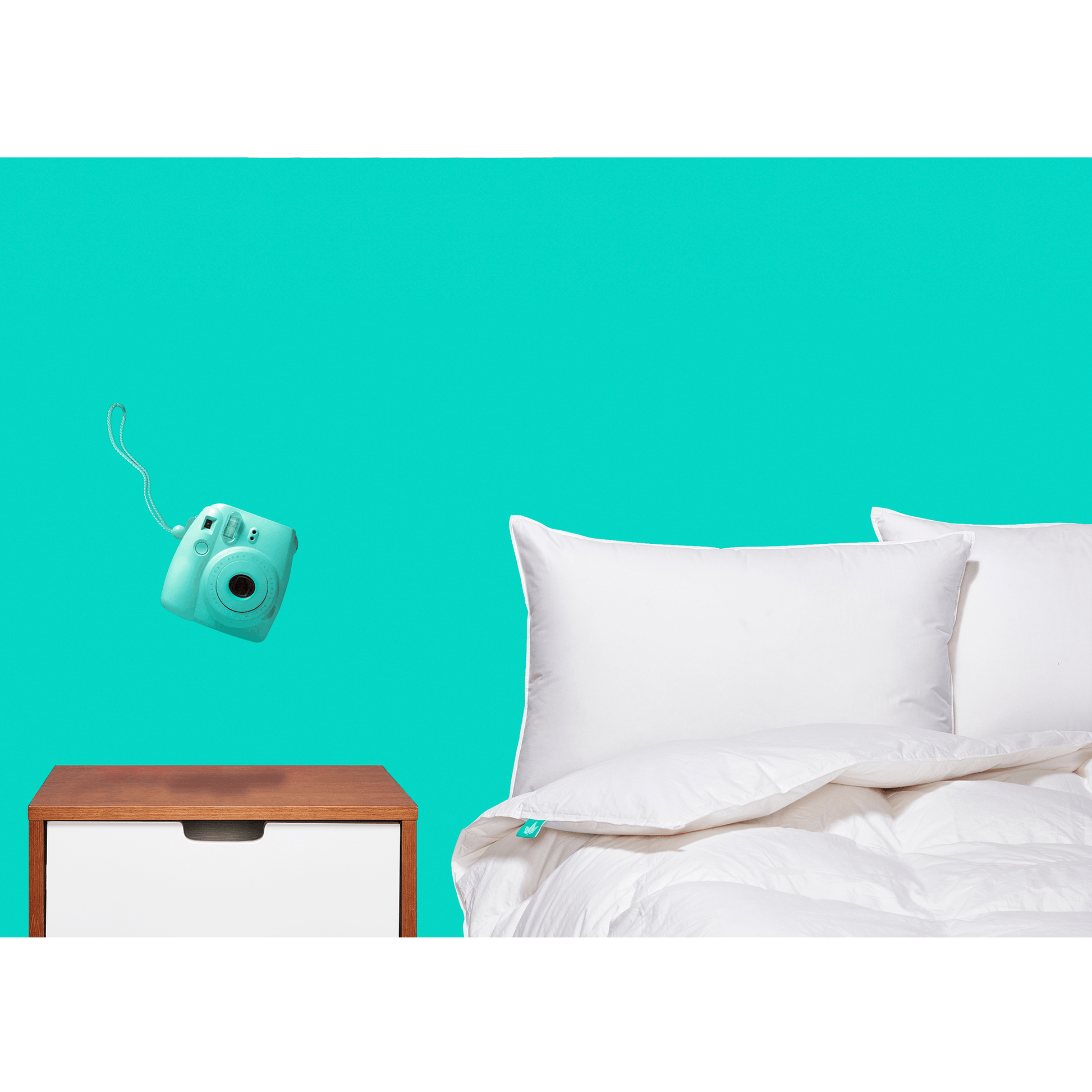 Couette en duvet blanc Loft Hutterite 800