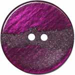 Elan ; bouton à 2 trous, violet, 15 mm