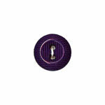 Elan ; Bouton 2 trous, violet, 21 mm