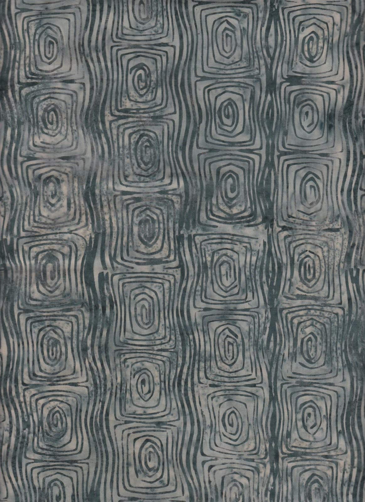 Batiks des îles - Écaille de tortue - Glacier