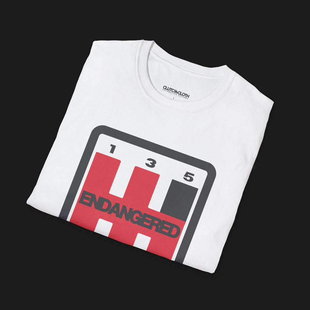 T-shirt graphique « Espèces menacées » Shifter Automotive | Homme et femme (unisexe)