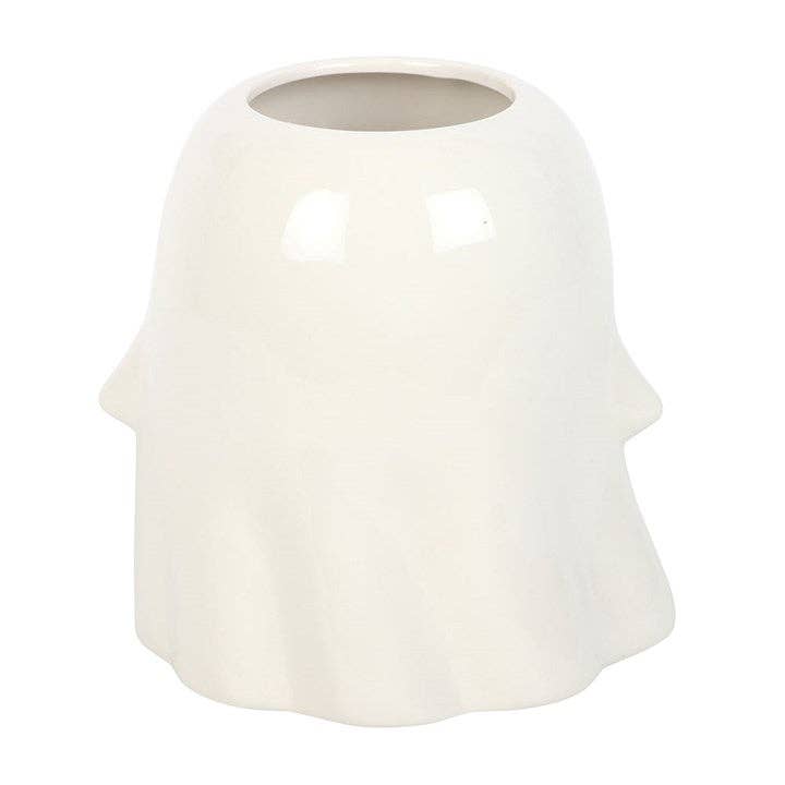 Groovy Ghost Halloween Large Vase