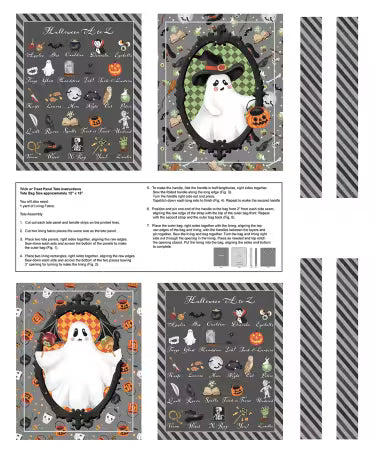 Beth Reed - Paranormal Parade - Panneau des sacs à friandises gris - 8329PS-90