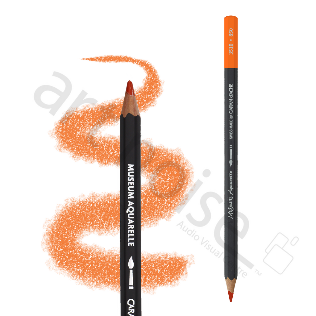 Caran d'Ache - Museum Watercolor Pencil - Reds, Oranges, and Yellows