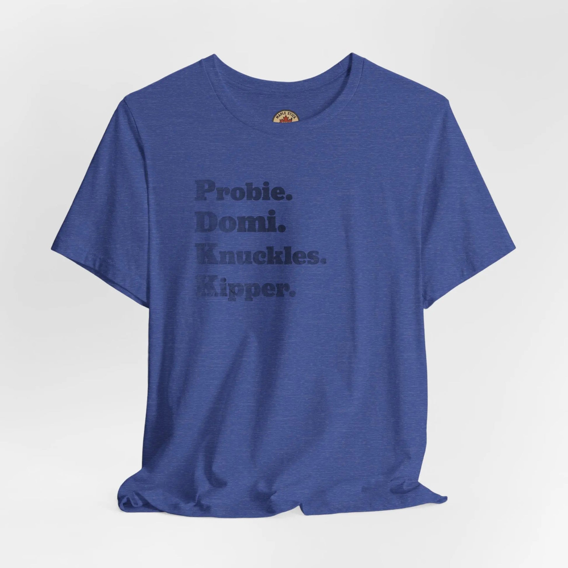 Probie Domi Knuckles Kipper T-Shirt - NHL Hockey Fighters - Maple Stick Hockey Co. - True Fan