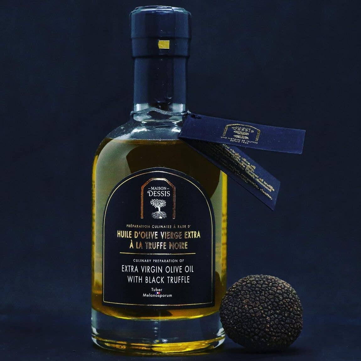 Maison Dessis-Huile d'olive vierge extra à la truffe noire (Extra virgin olive oil with black truffle)