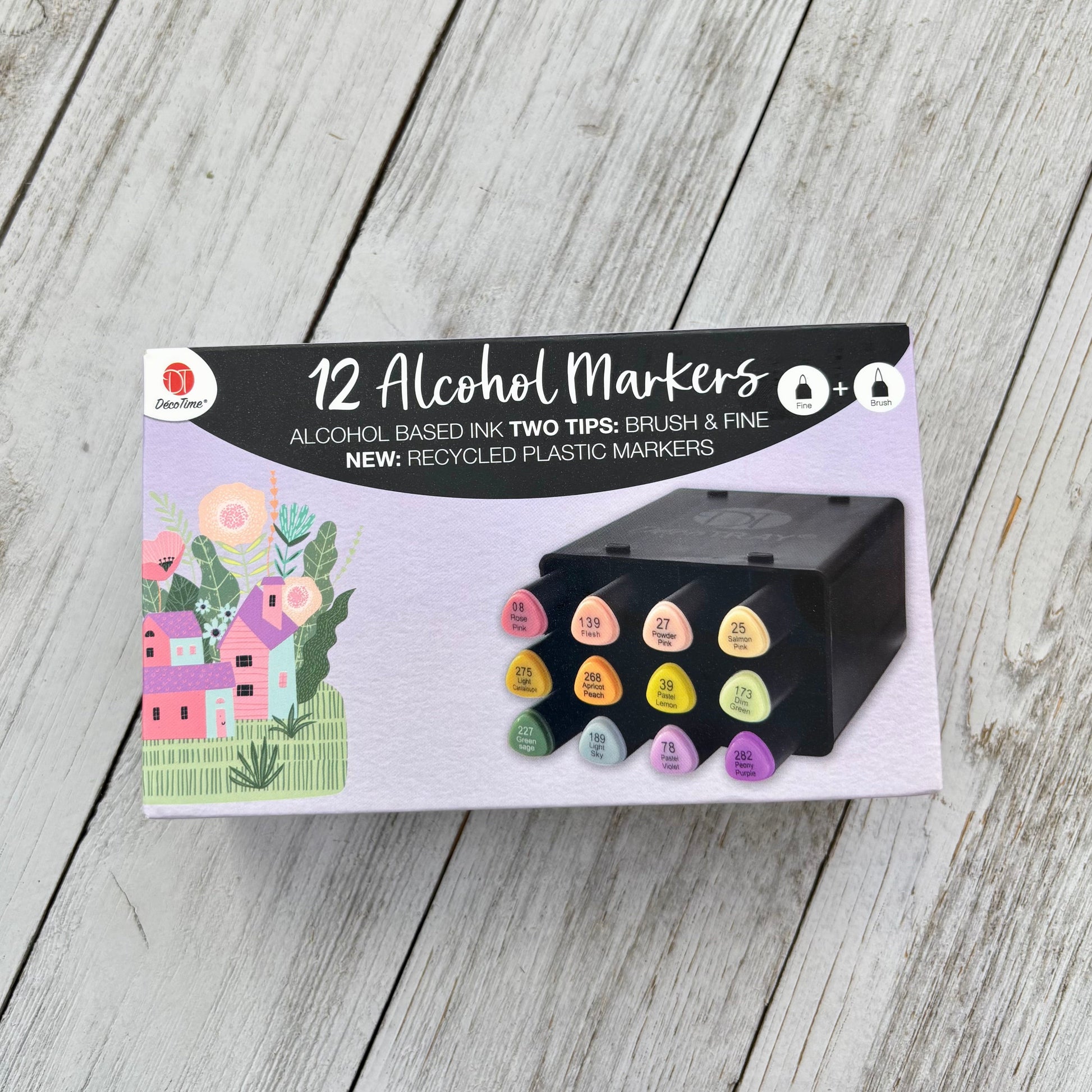 Decotime Alcohol Markers - Pastel Serenade