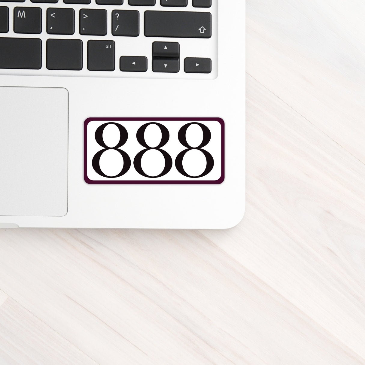 888 Sticker