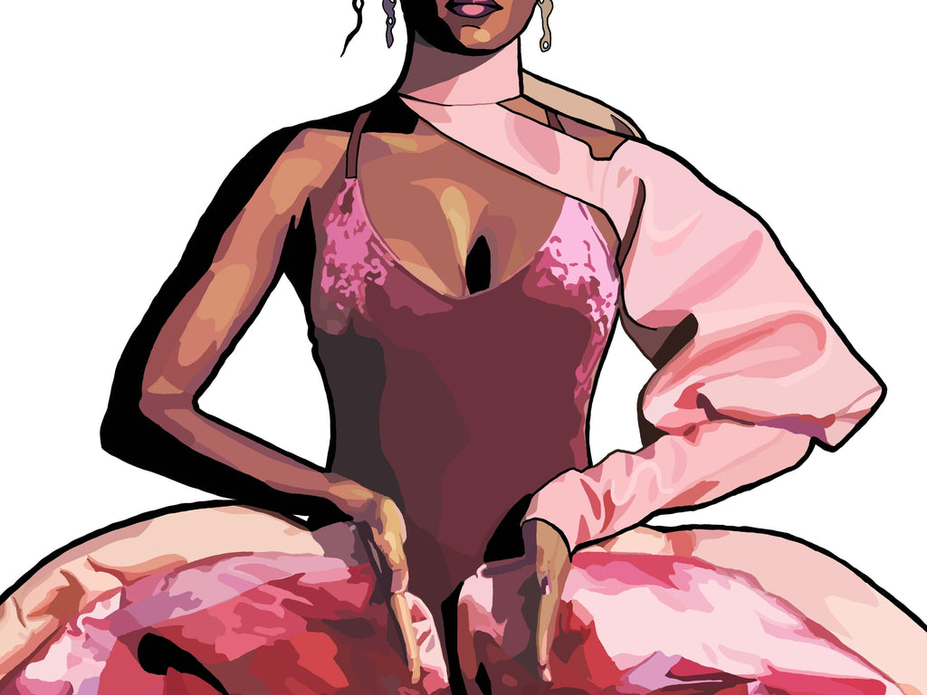 Janelle Monae ART PRINT