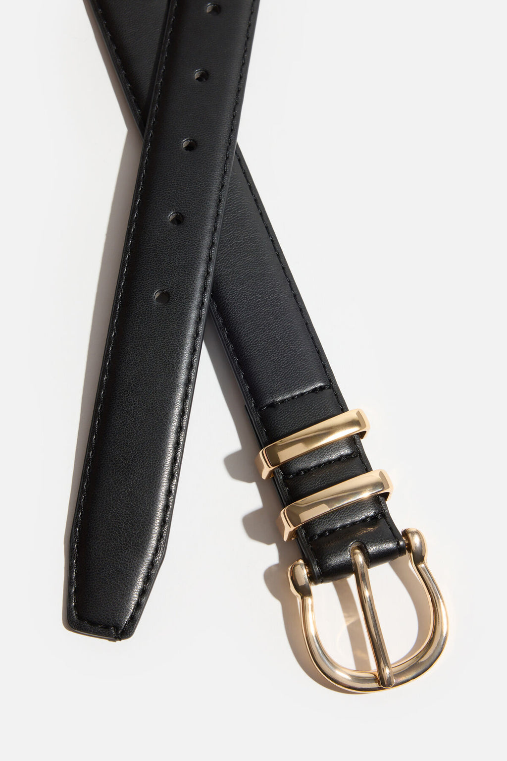 Classic Faux Leather Belt