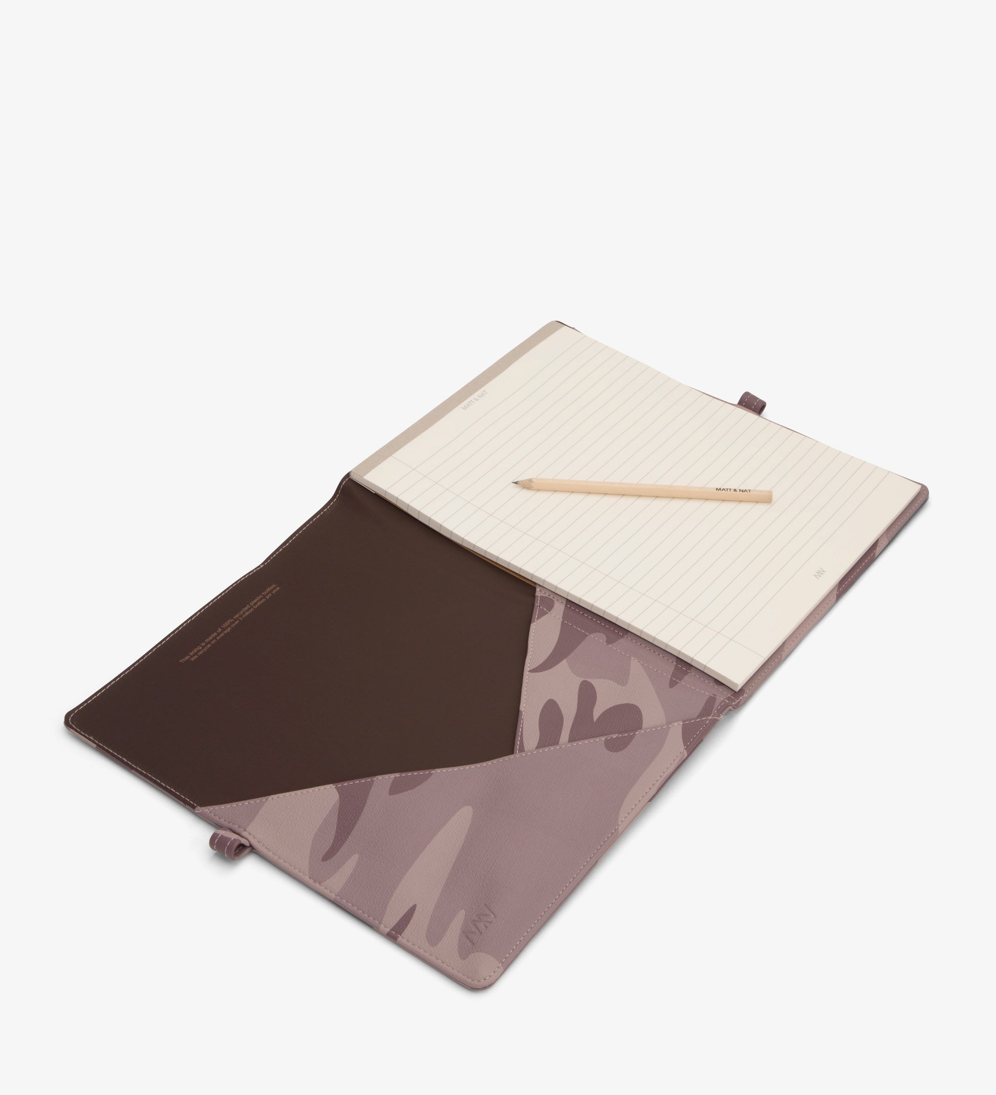 MAGISTRALSM Small Vegan Notepad Cover - Camo