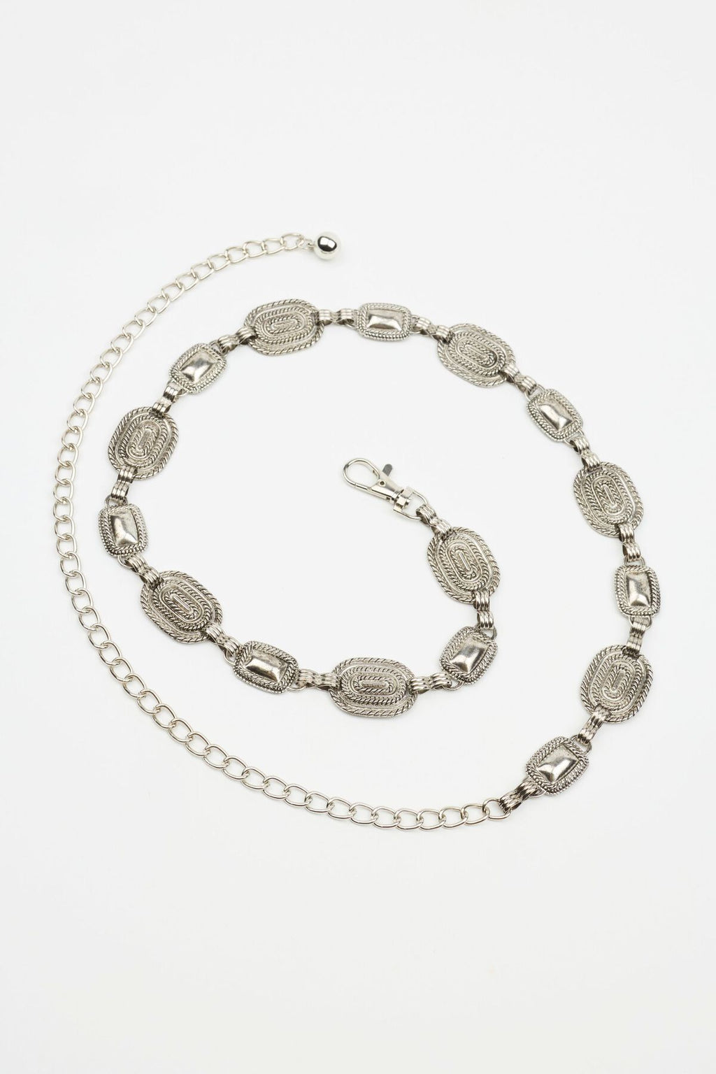 Roped Square Chain Belt