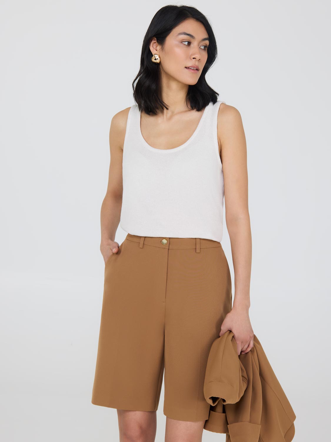 Débardeur en tricot ample