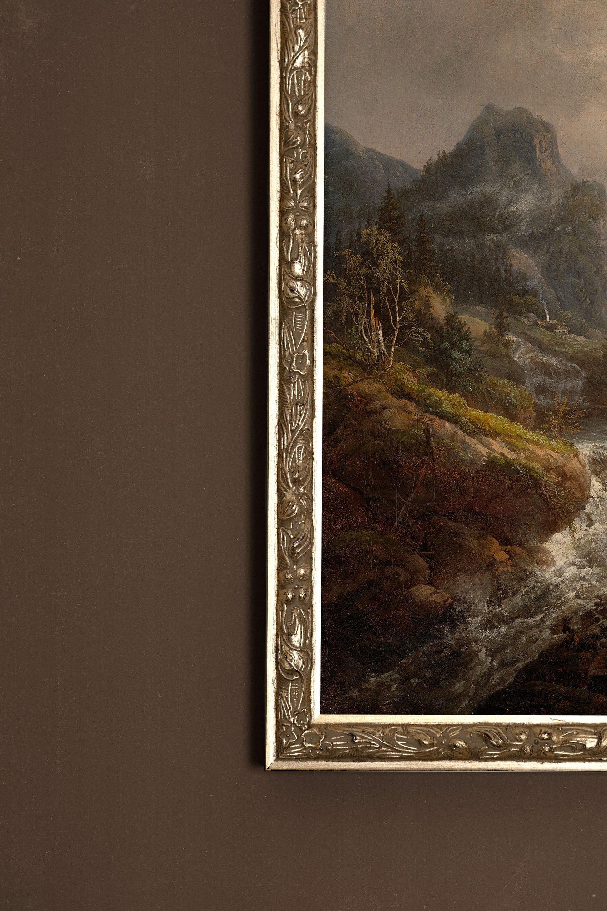 The Banks of Time, Vintage Silver Frame