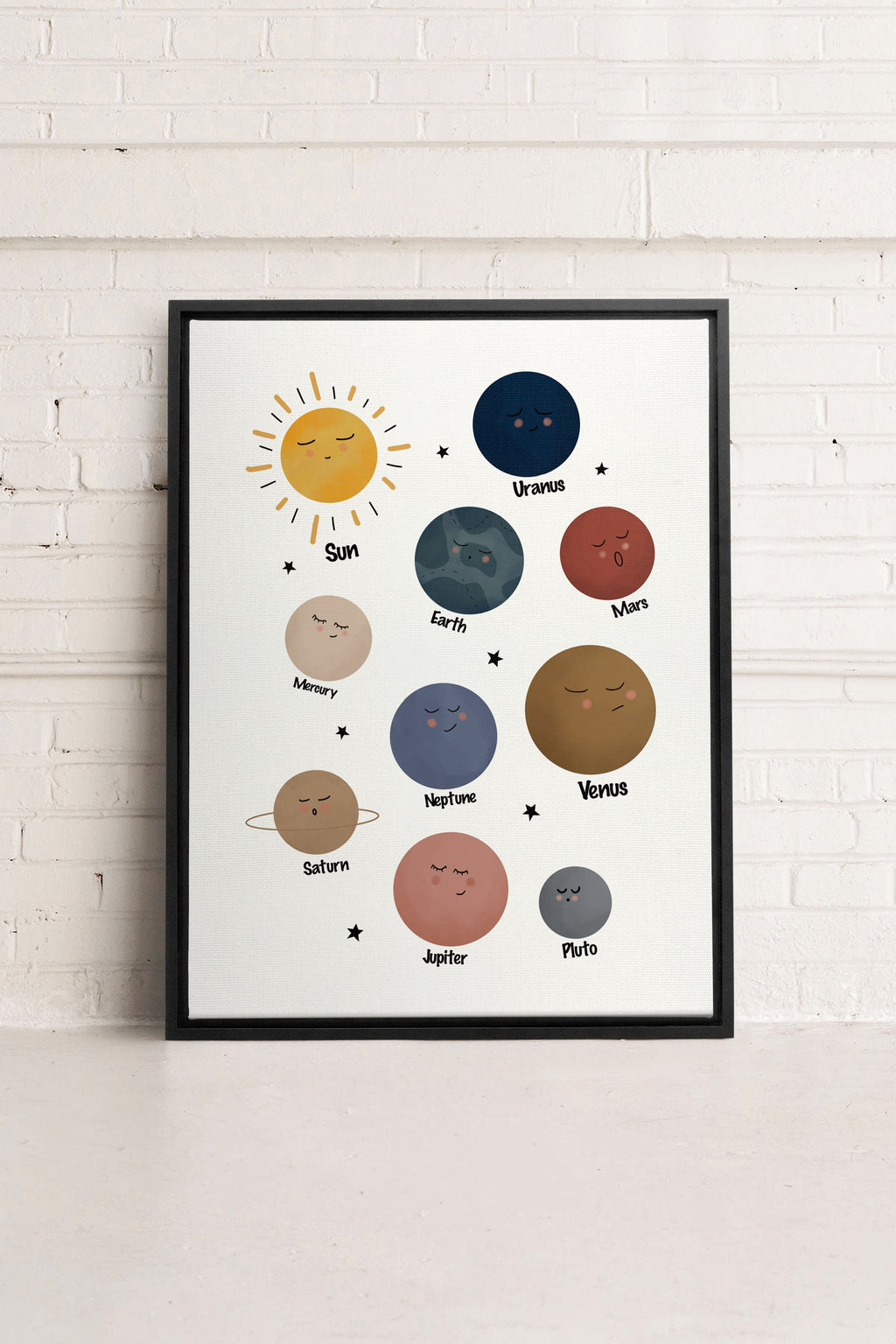 PLANETS, Stretched Canvas Artwork