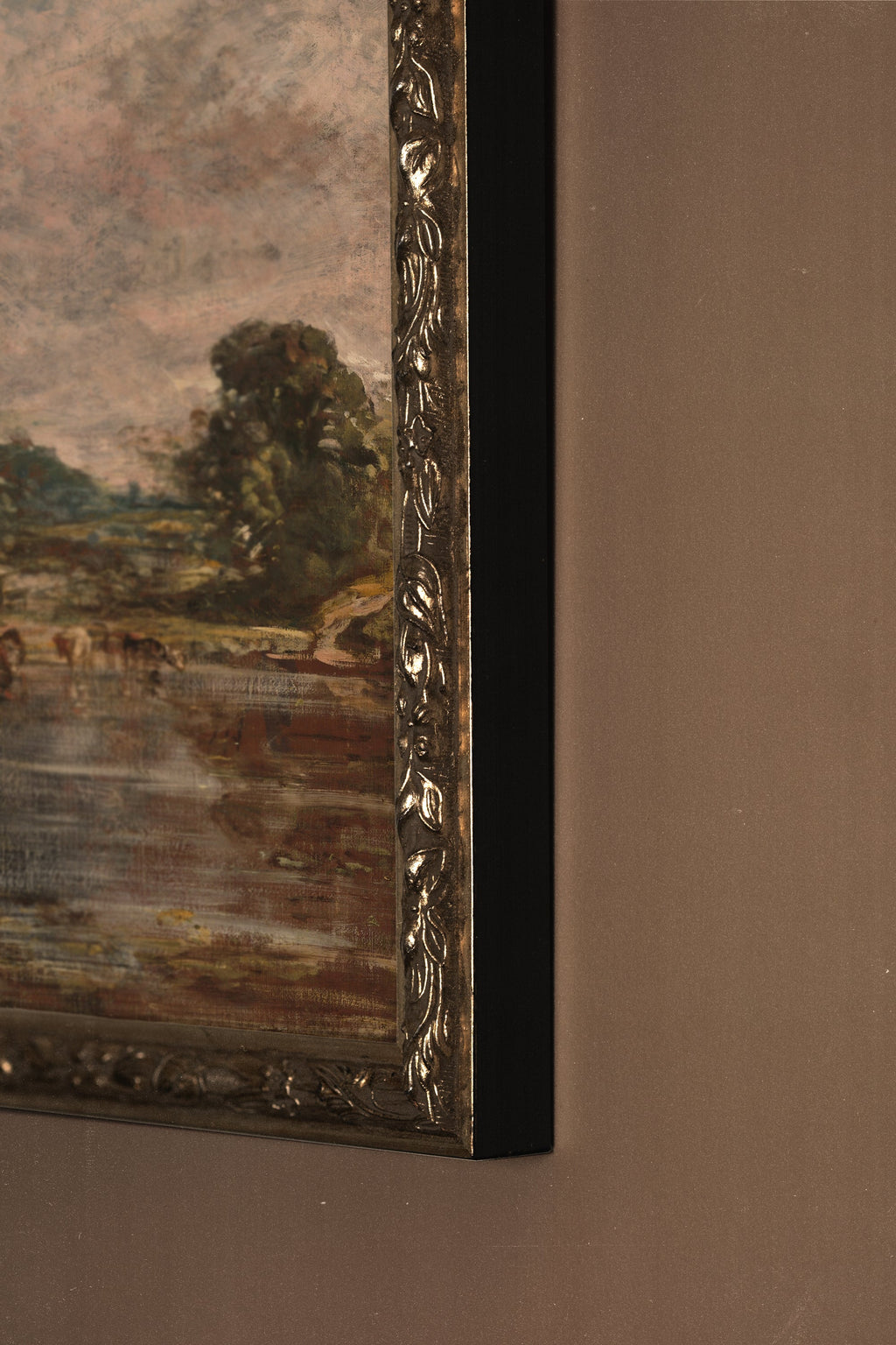 The Art of Peasants, Vintage Silver Frame