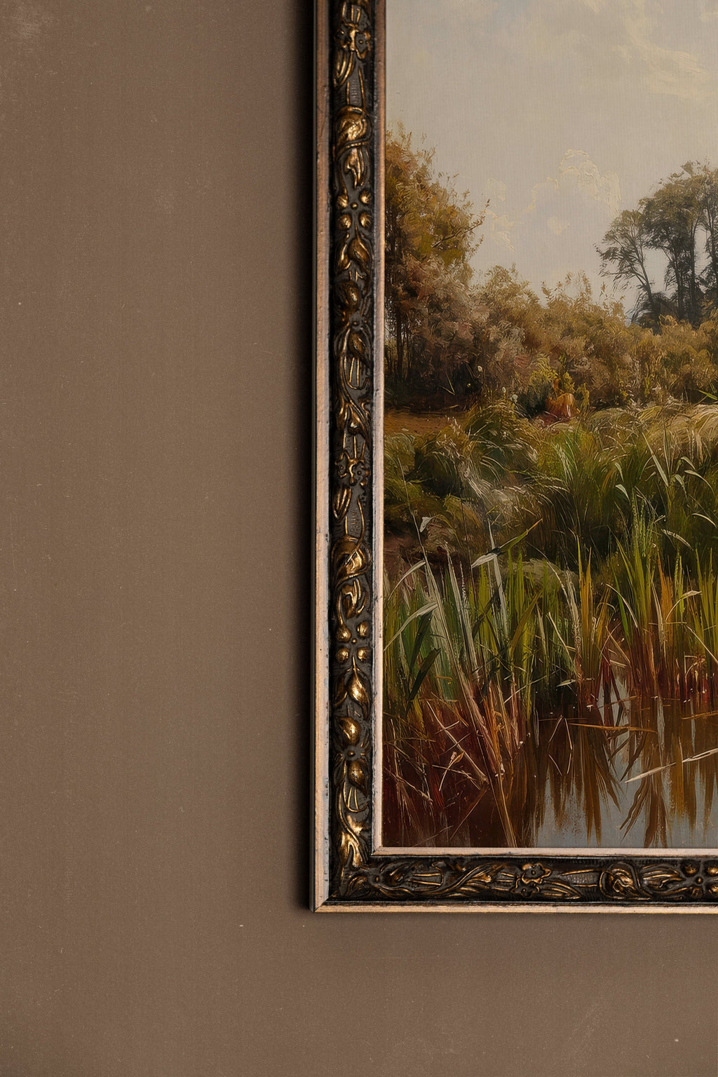 WILD REFLECTION, VINTAGE BRONZE FRAME