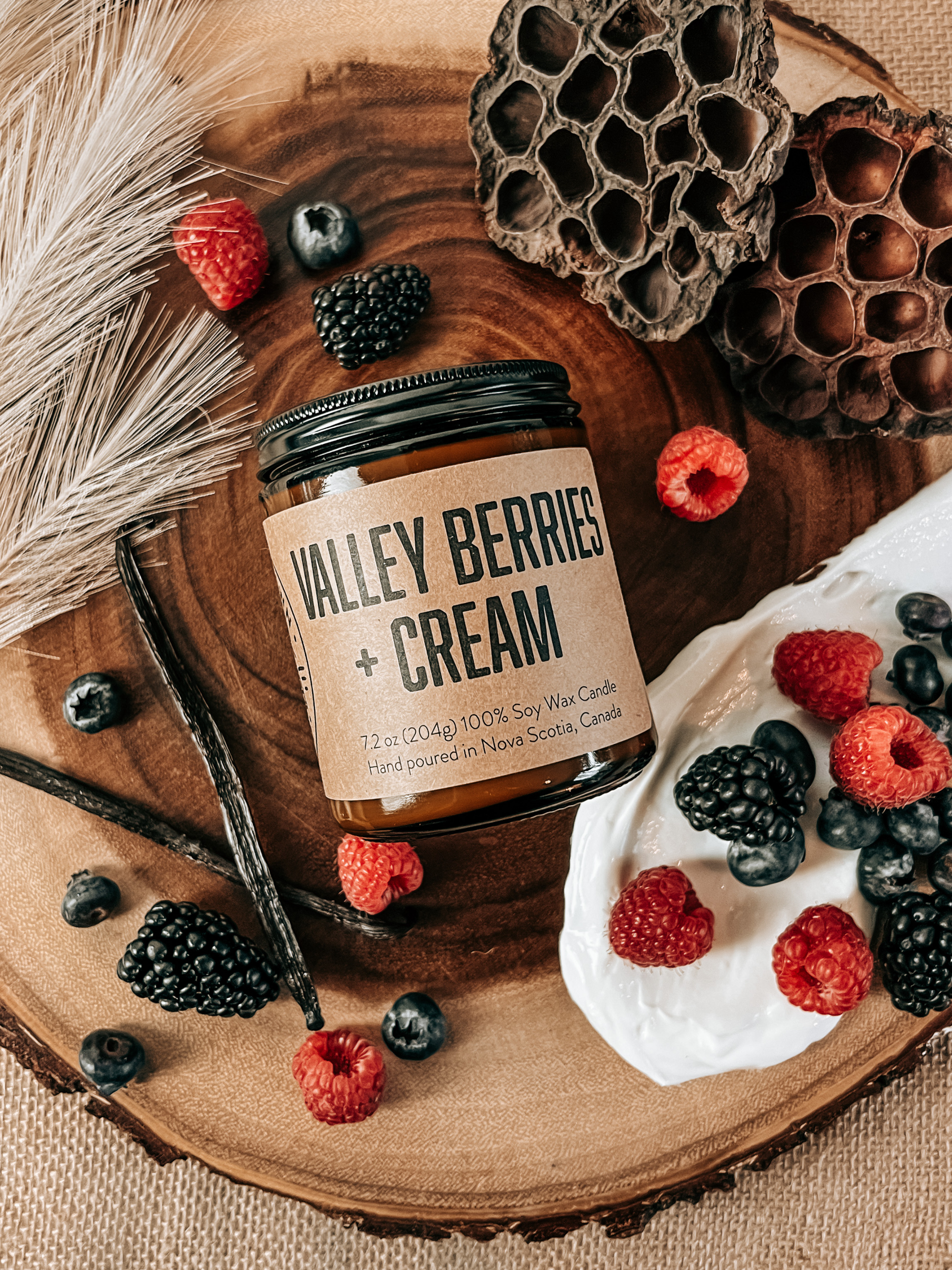 BAIES DE LA VALLÉE + CRÈME