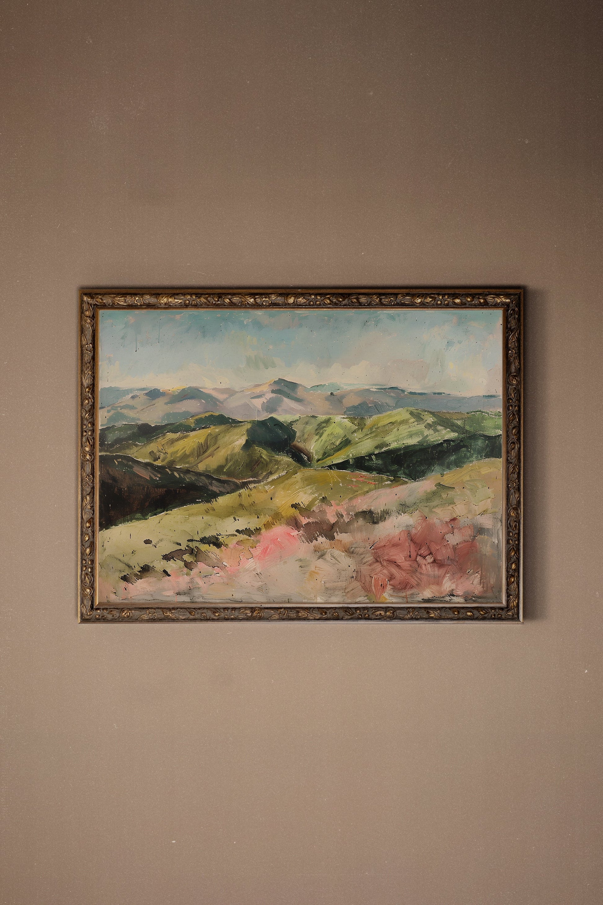 WIND ECHOES, VINTAGE BRONZE FRAME