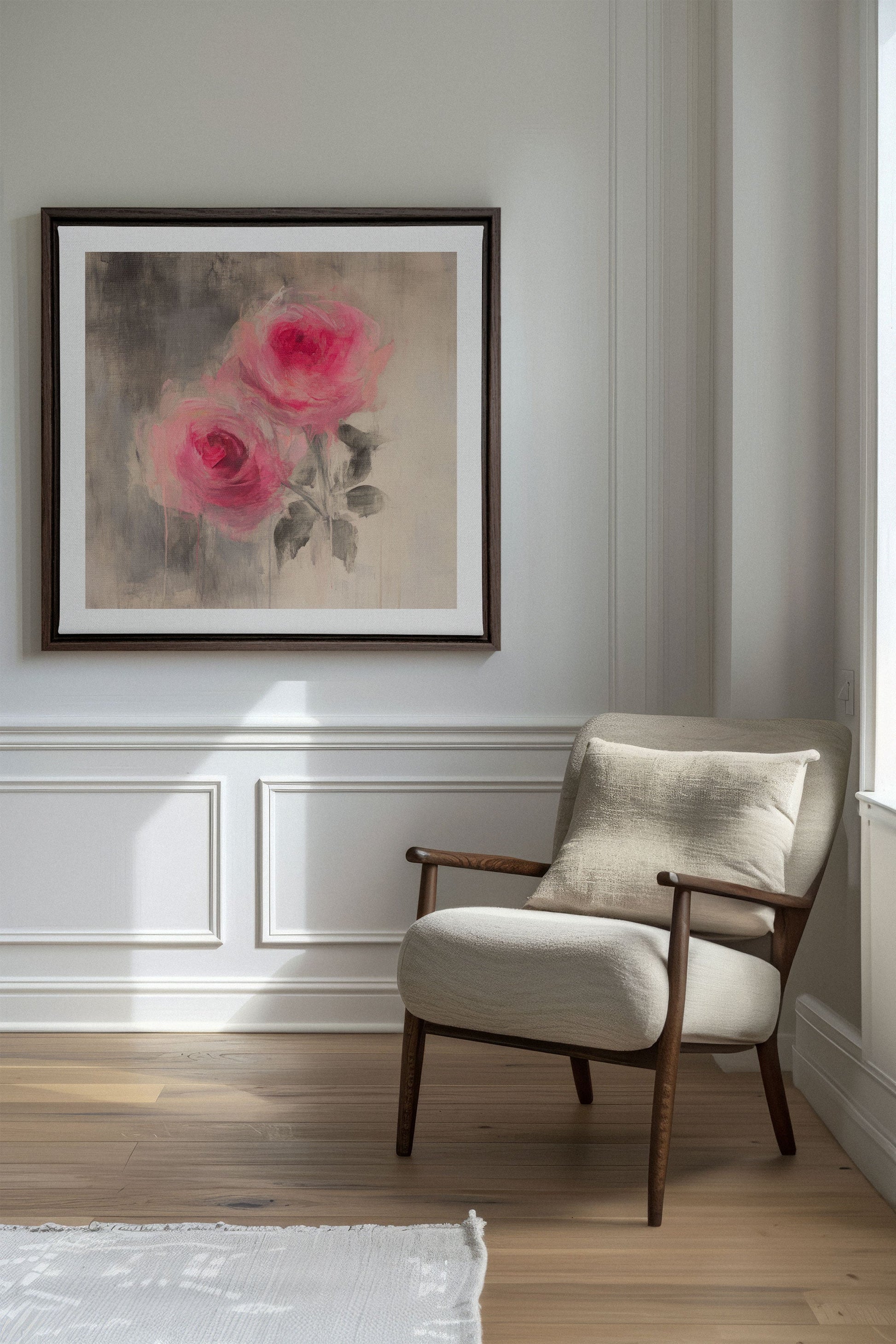 Midnight Velvet, Stretched Canvas Artwork