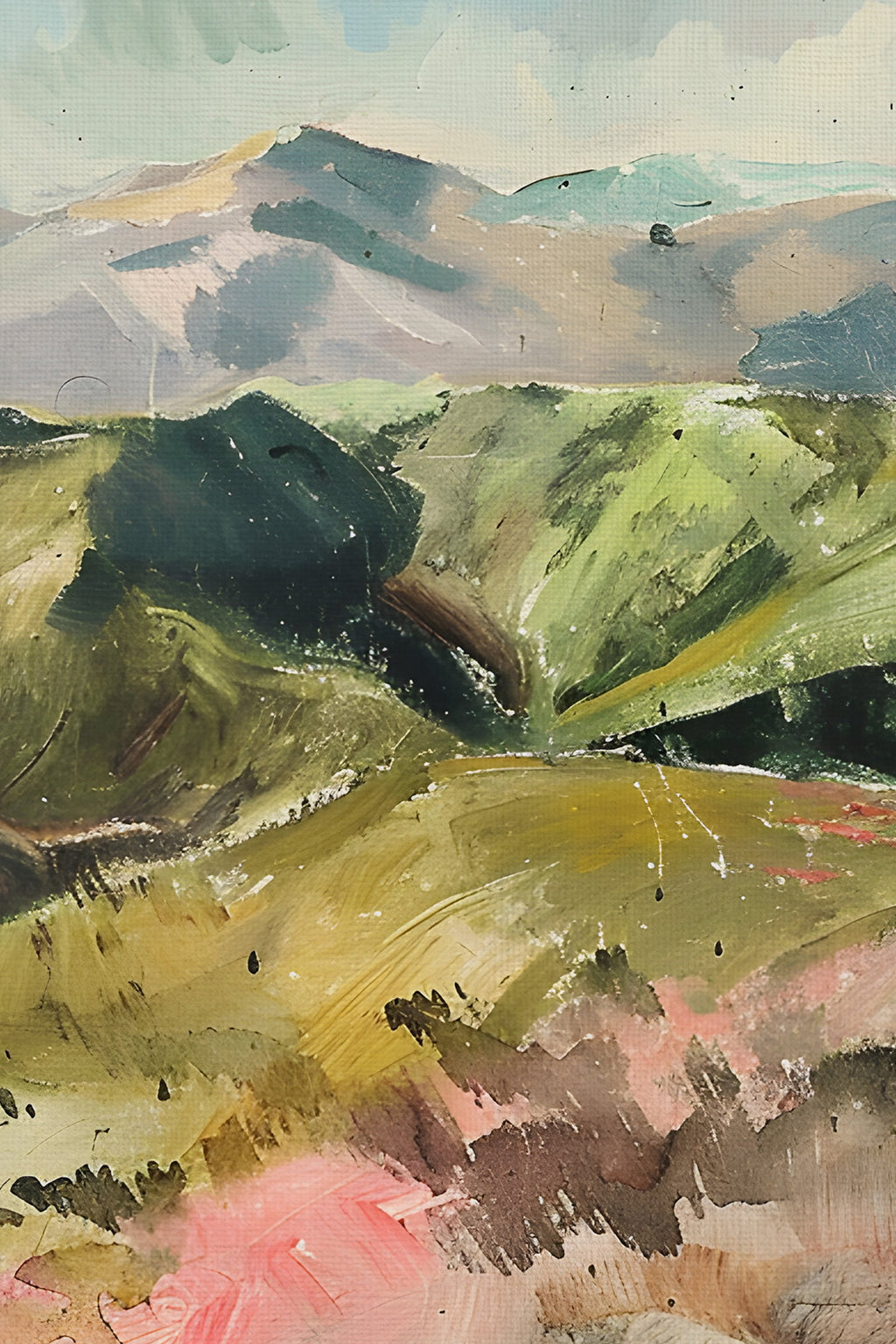 WIND ECHOES, VINTAGE BRONZE FRAME