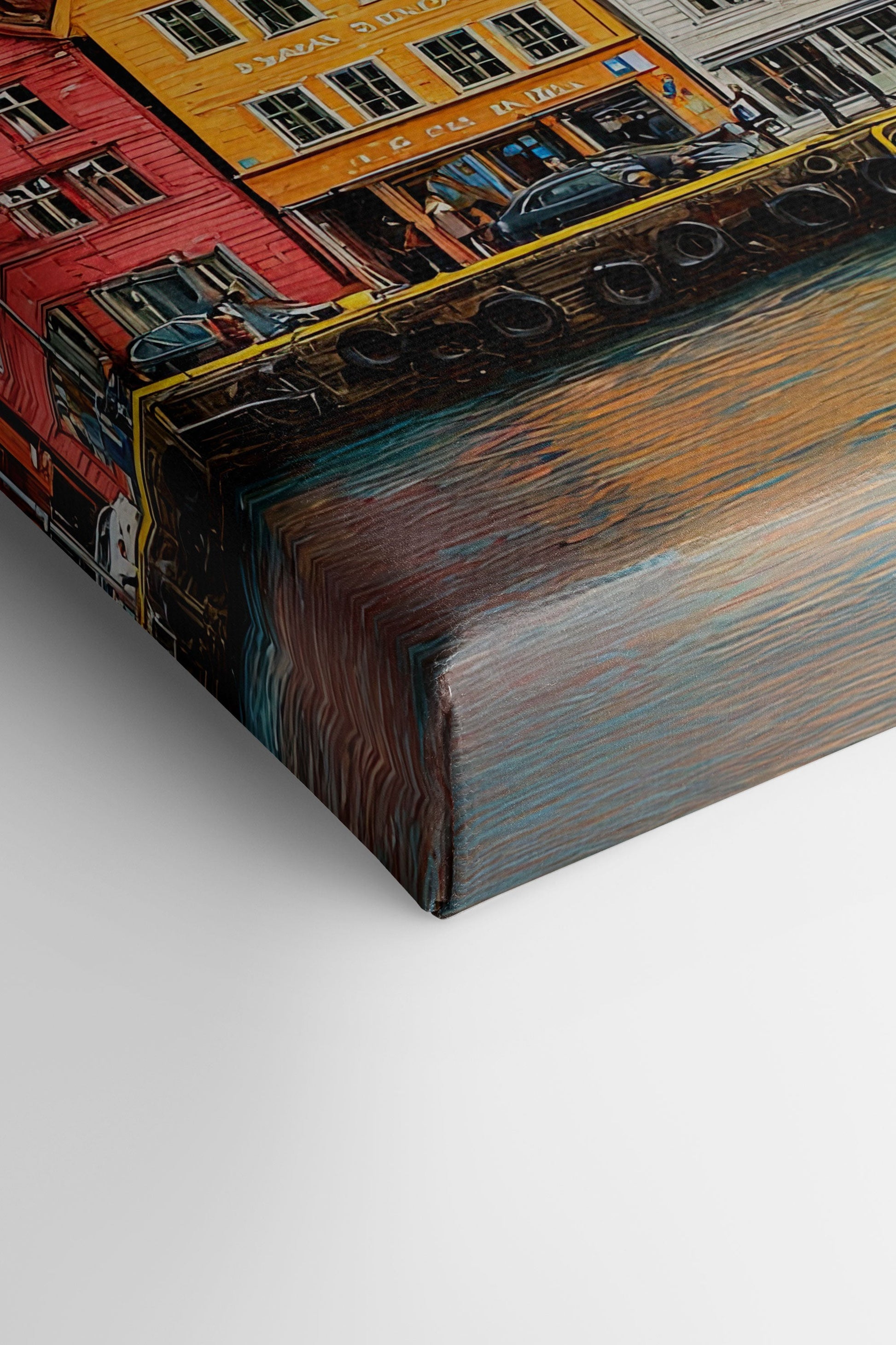 HARBOR COLORS, Stretched Canvas Artwork