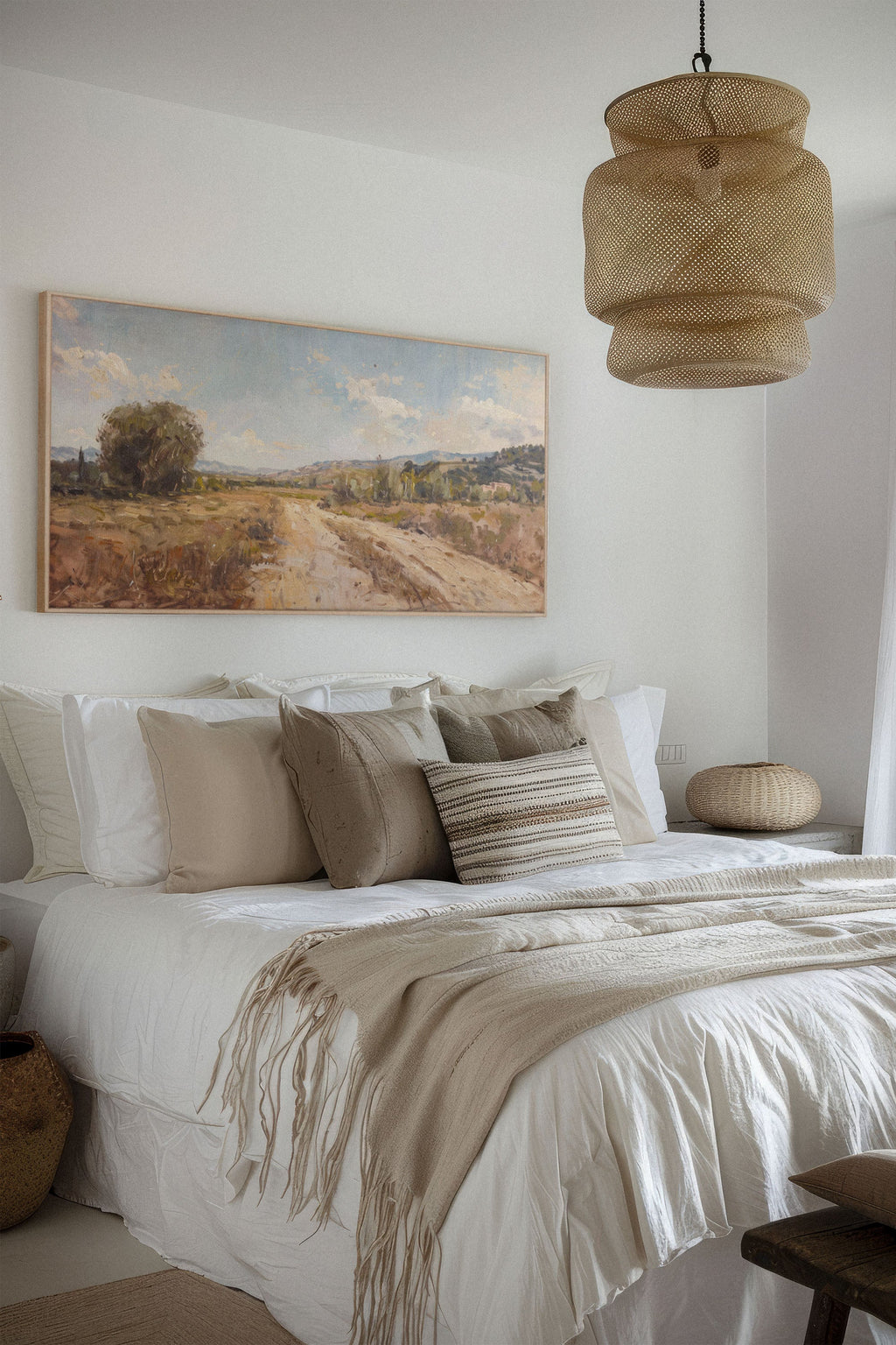 Andalusian Mirage, Stretched Canvas Artwork