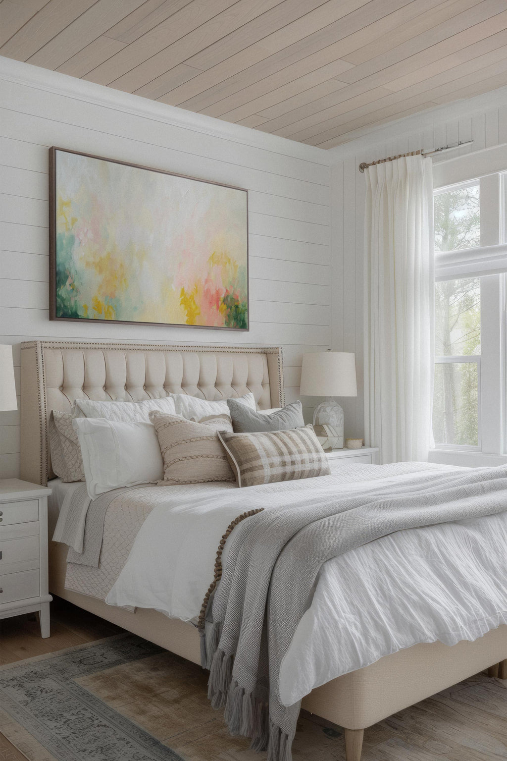 DYNAMIC BLOOM, Stretched Canvas Artwork