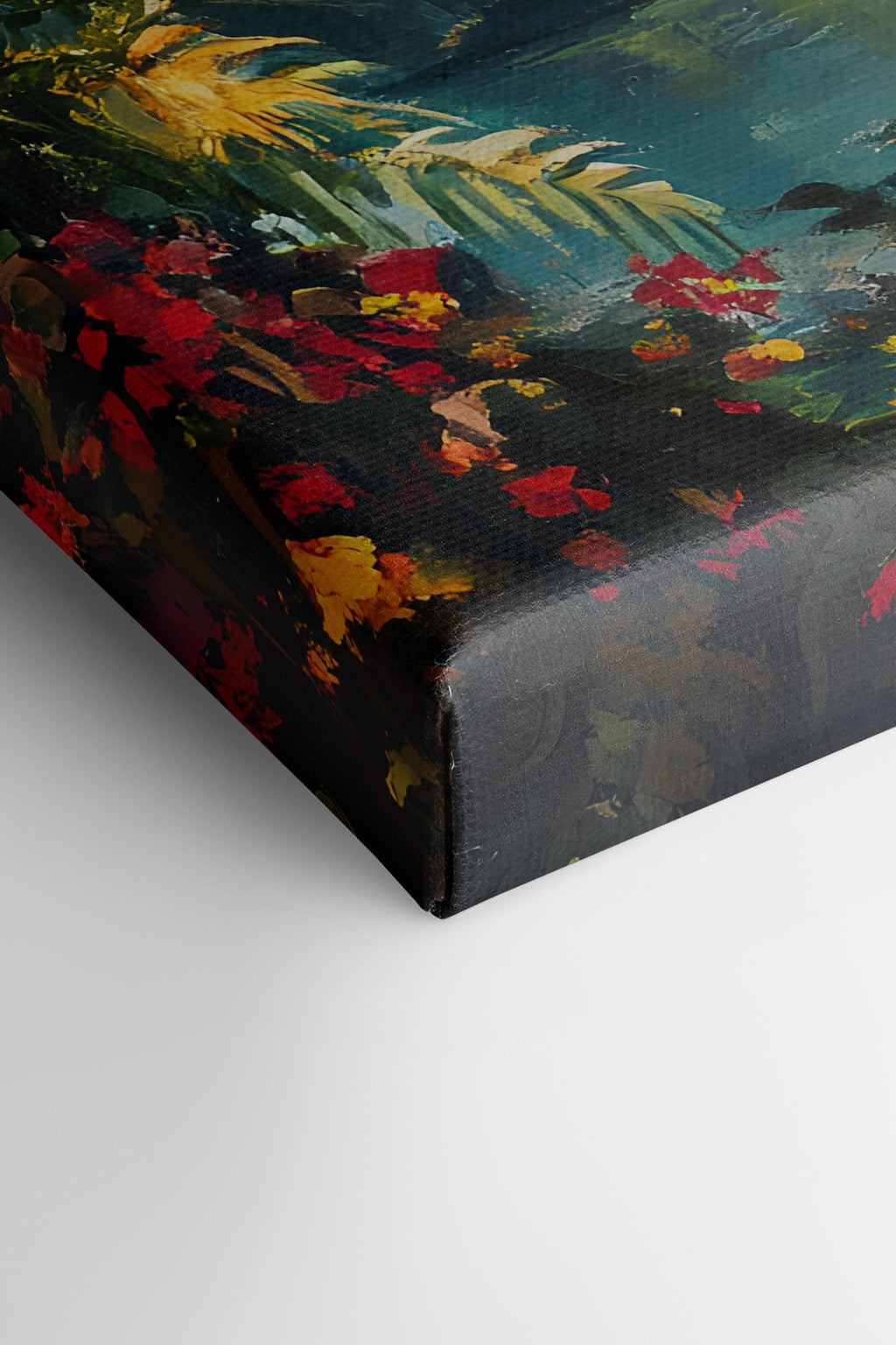 Emerald Lagoon, Stretched Canvas Artwork