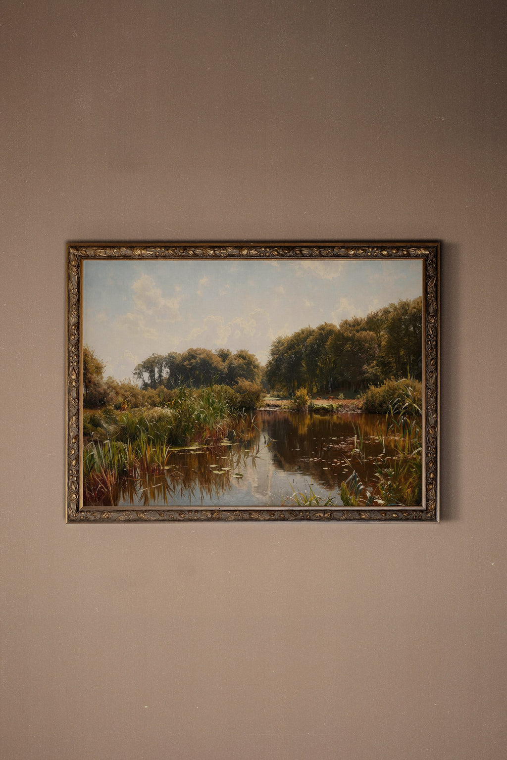 WILD REFLECTION, VINTAGE BRONZE FRAME