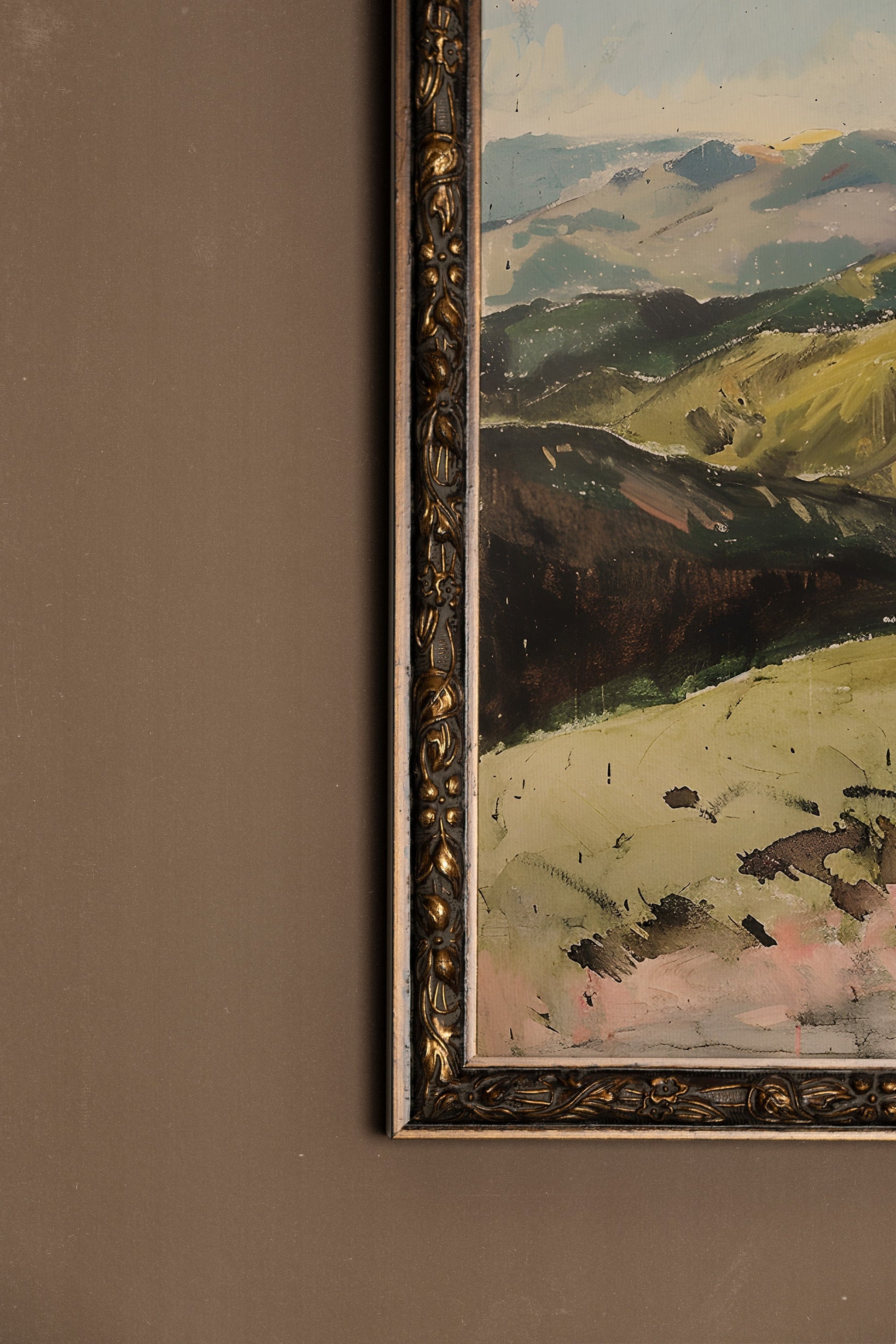 WIND ECHOES, VINTAGE BRONZE FRAME