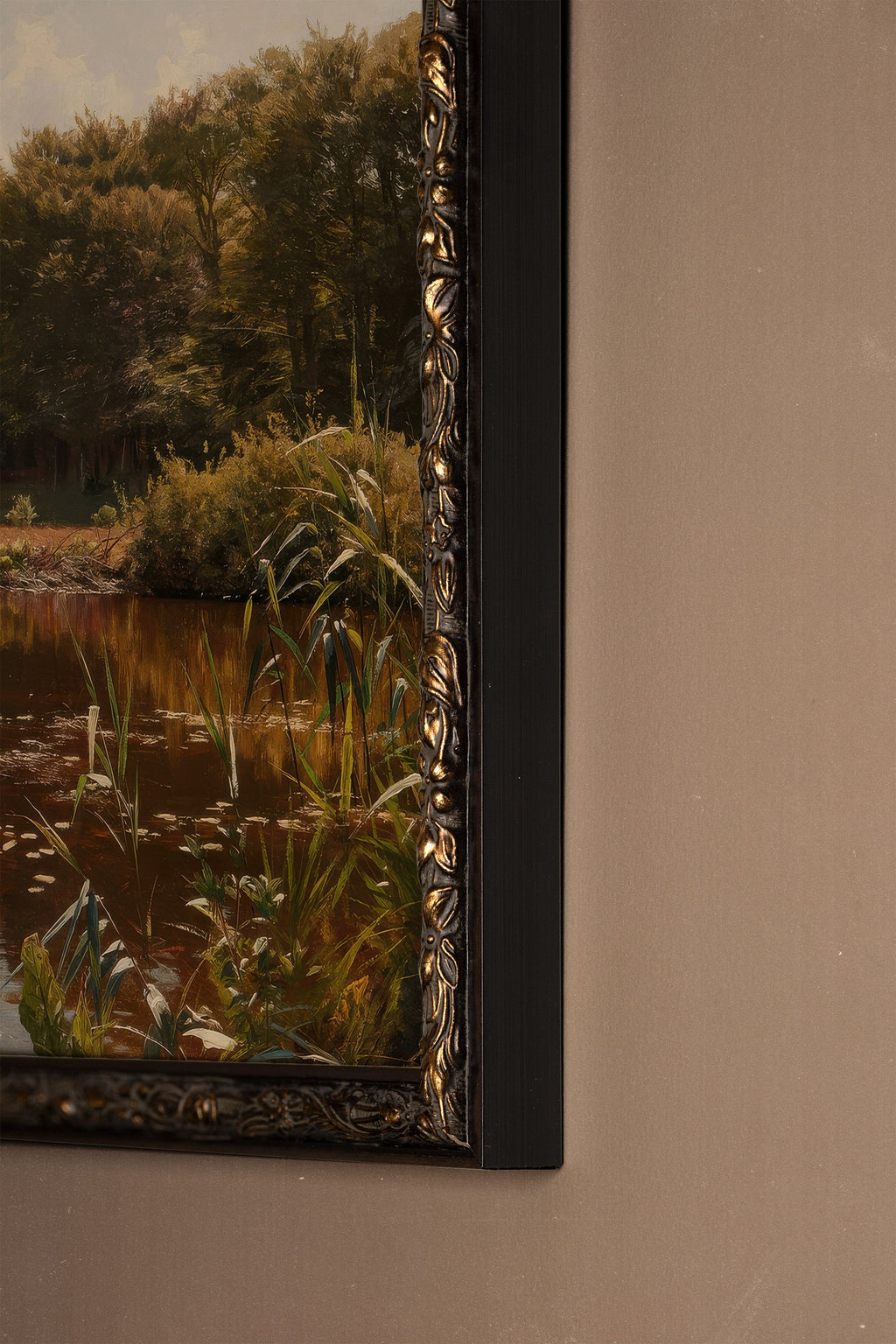 WILD REFLECTION, VINTAGE BRONZE FRAME