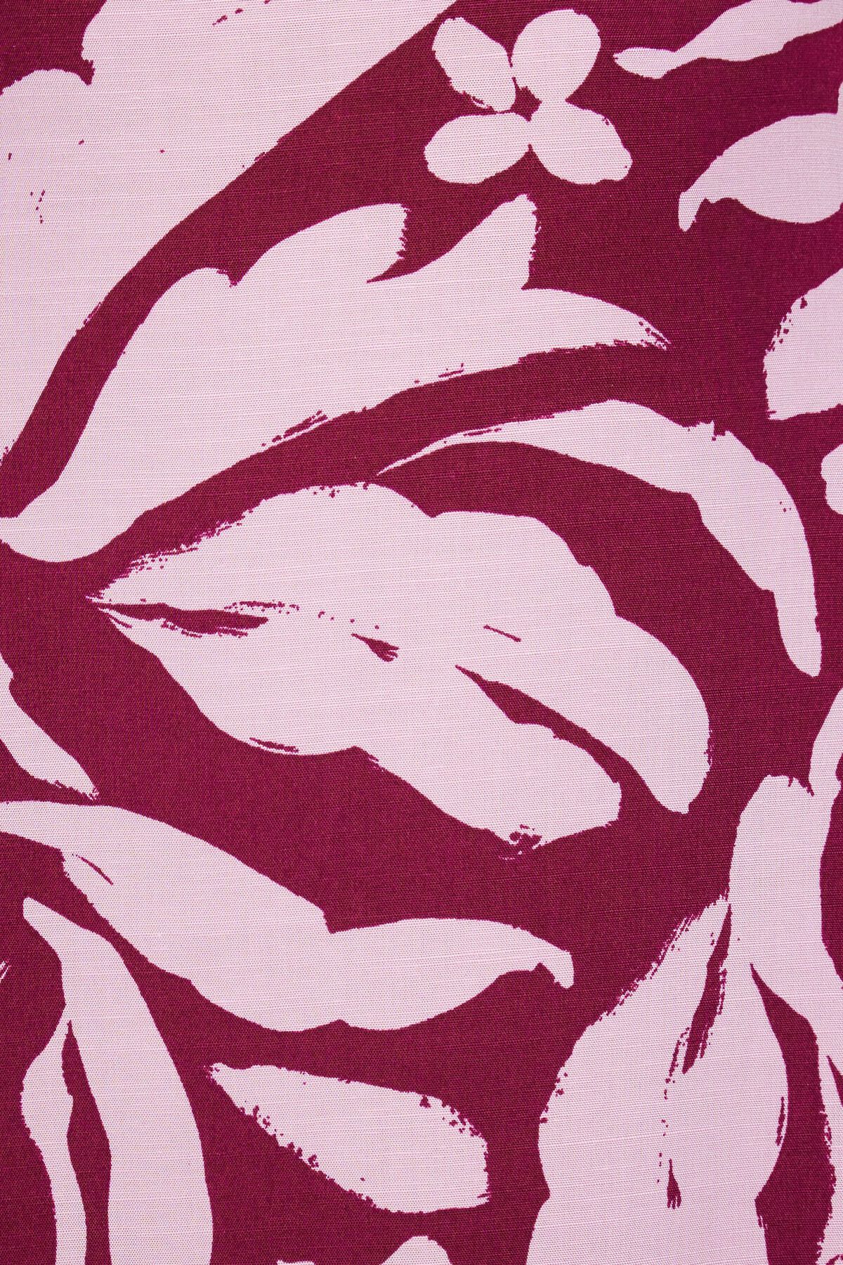 Ruffled Maxi Linen Dress