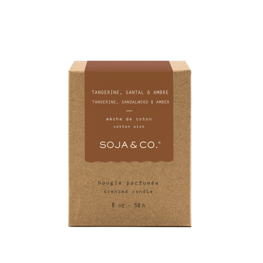 Candle | Tangerine, Sandalwood & Amber