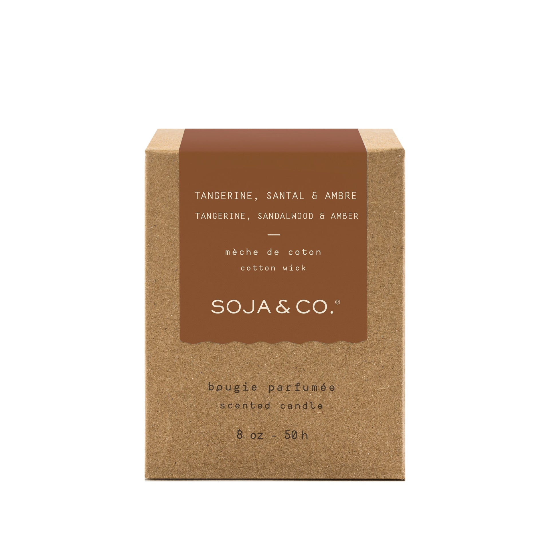 Candle | Tangerine, Sandalwood & Amber