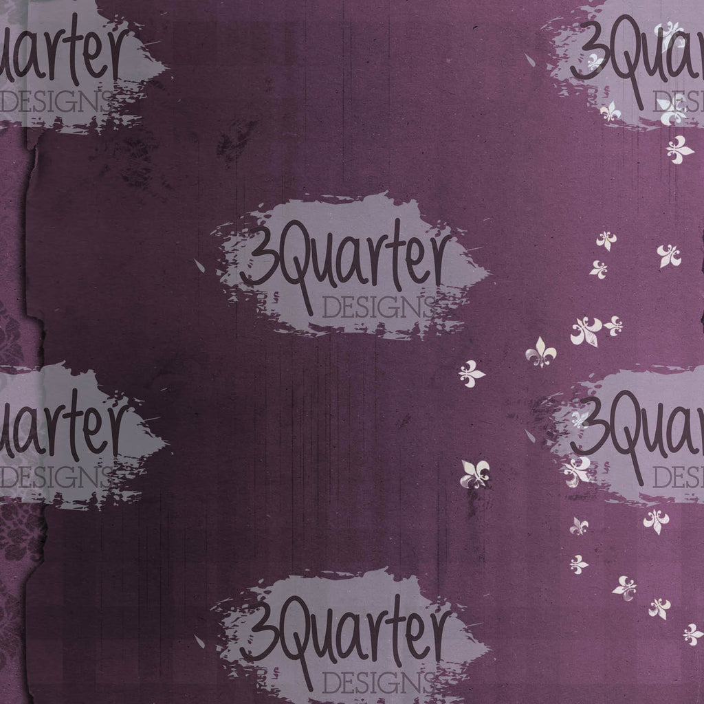 3Quarter Designs - Enchanted Amethyst - Paper Pad 8 x 8